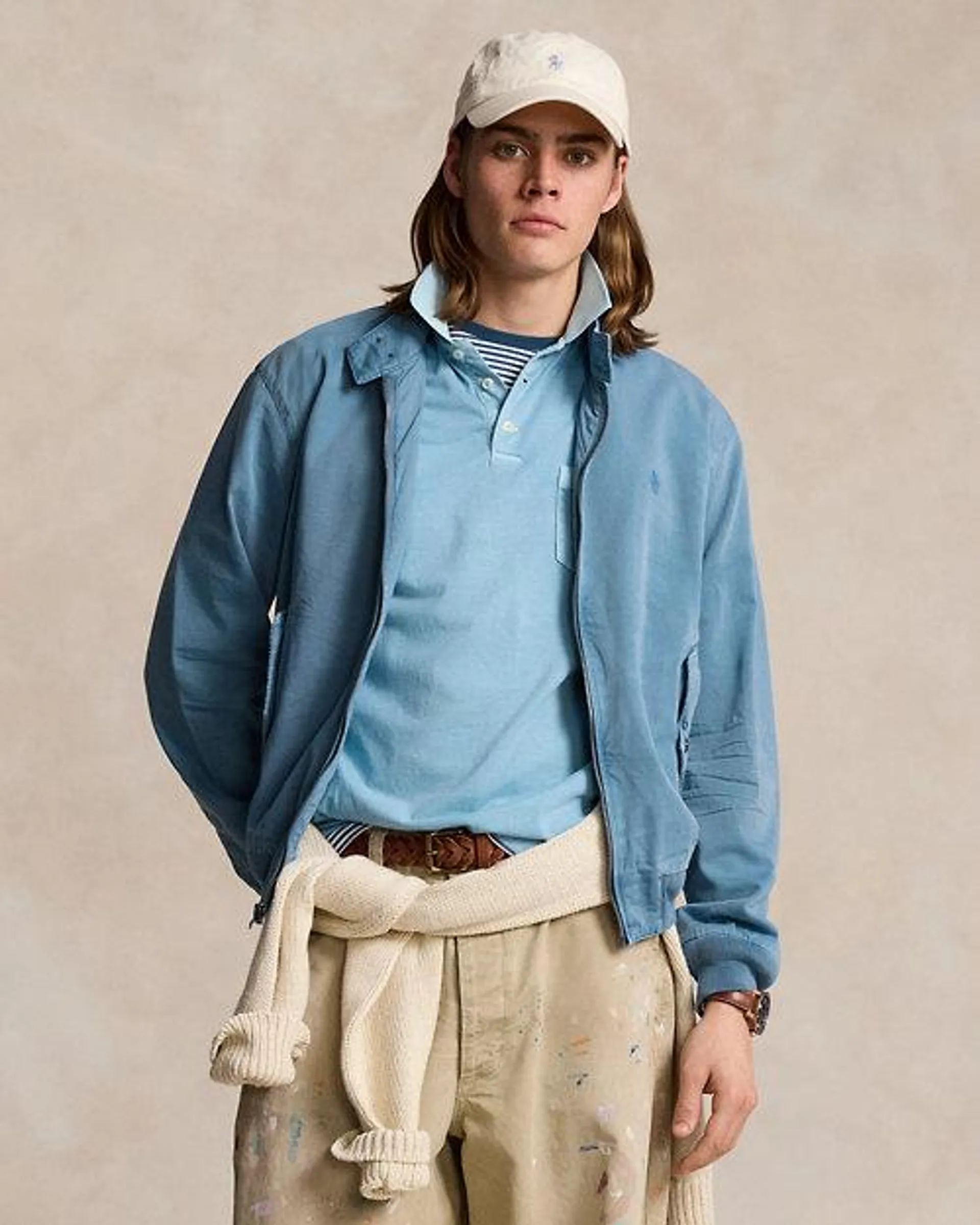 Garment-Dyed Chino Jacket