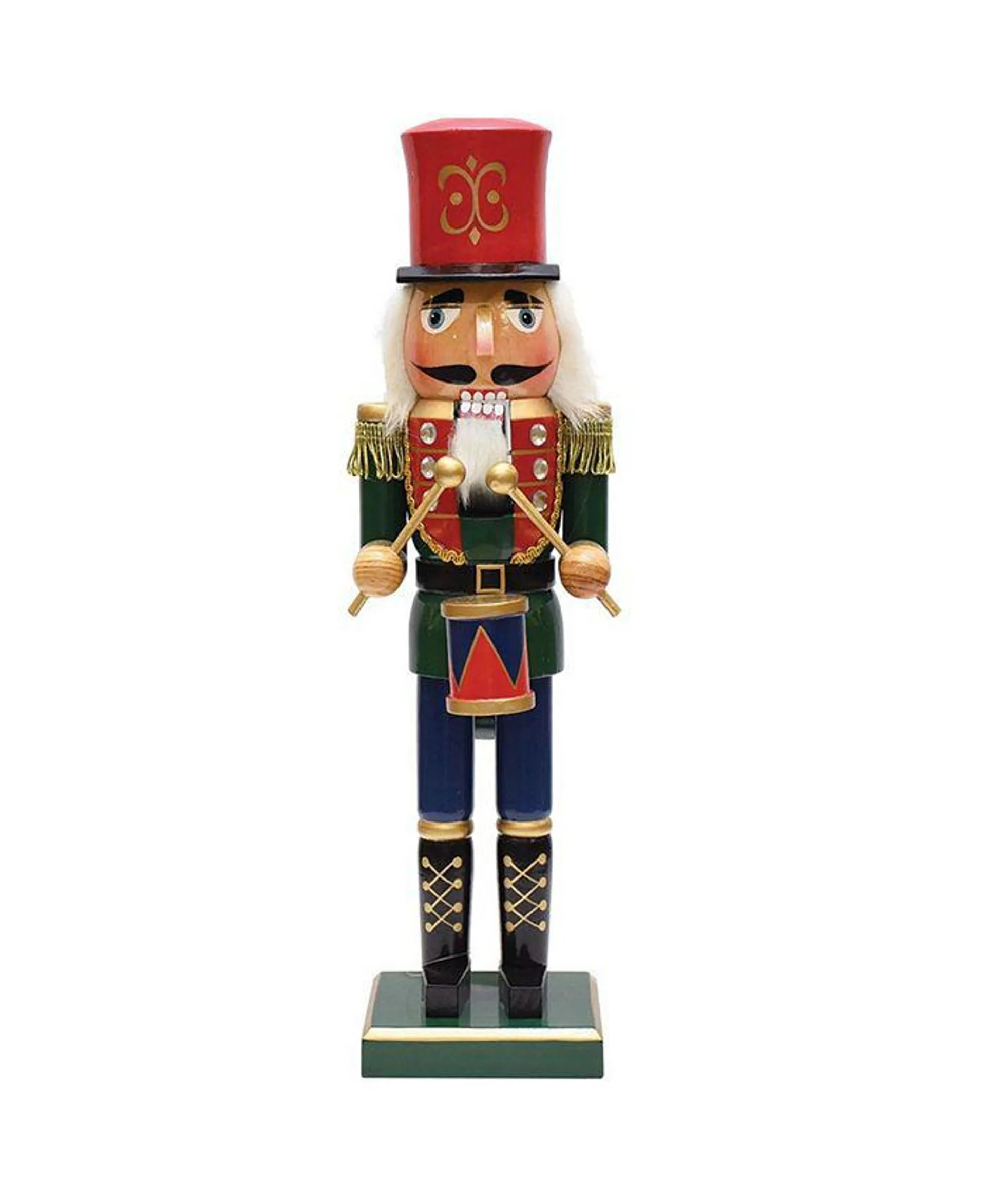 Standing Nutcracker Drummer Christmas Tabletop Decor