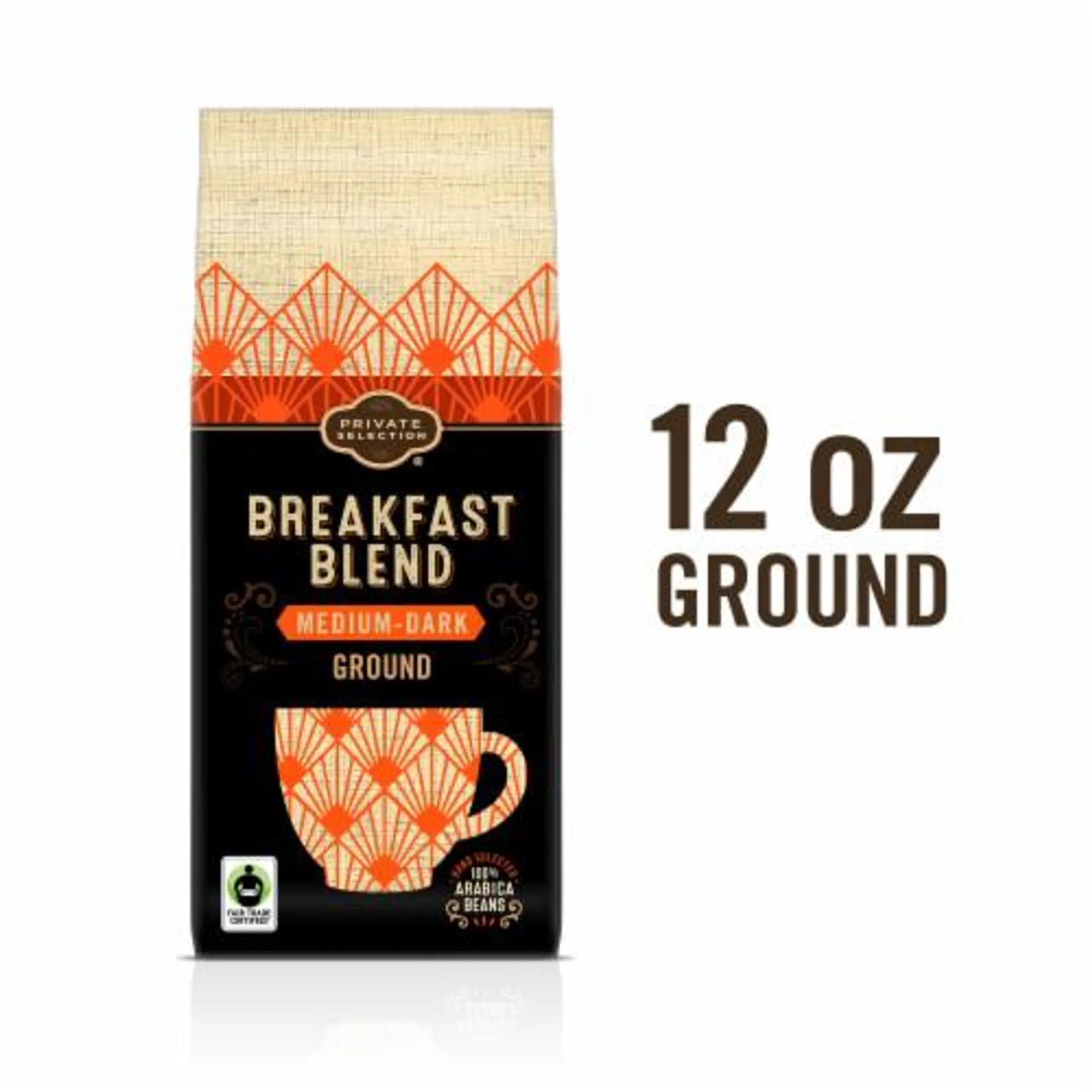 Private Selection® Fair Trade Breakfast Blend Ground Medium-Dark Roast Coffee