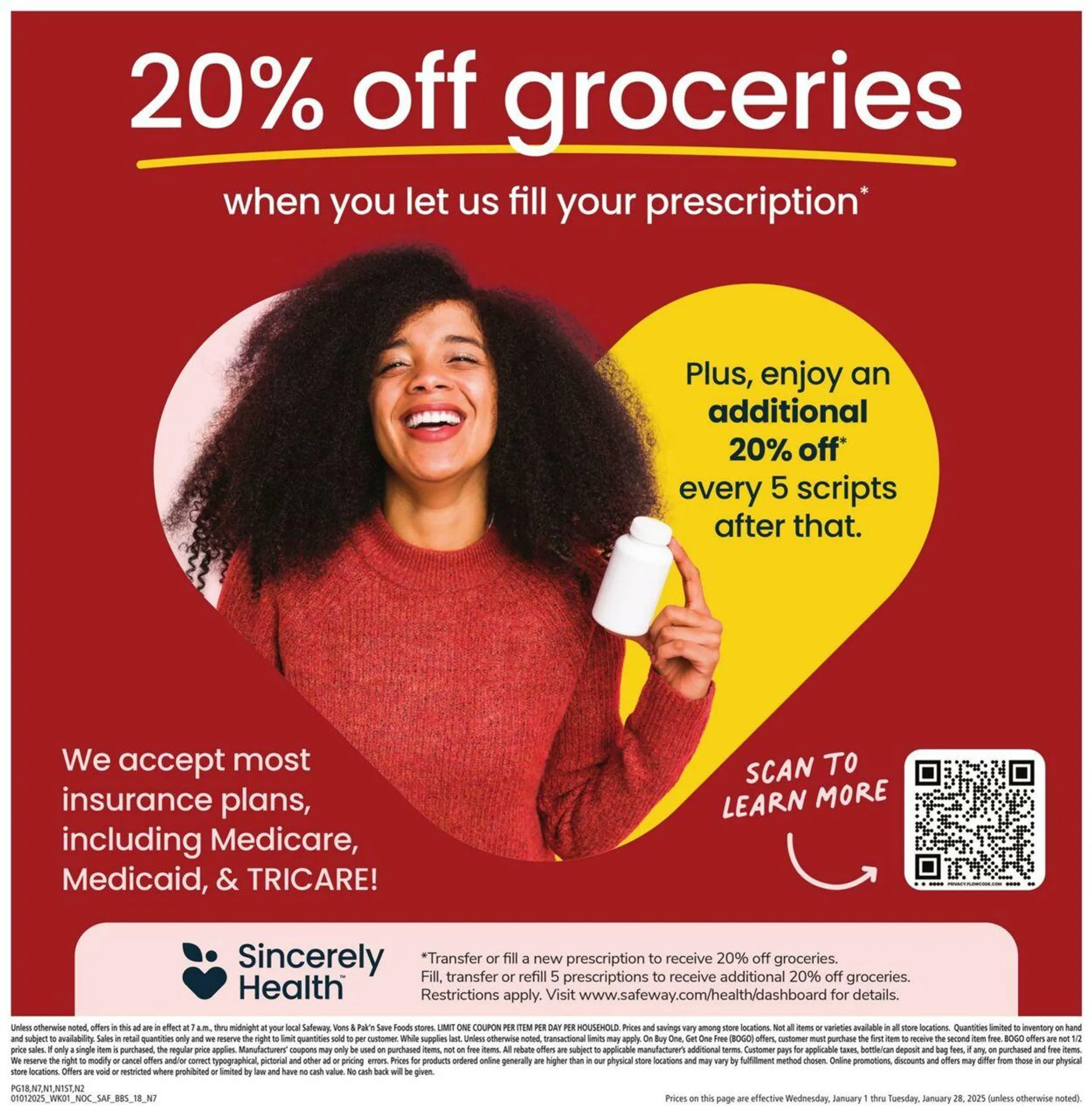 Weekly ad Safeway Current weekly ad from January 1 to January 28 2025 - Page 18