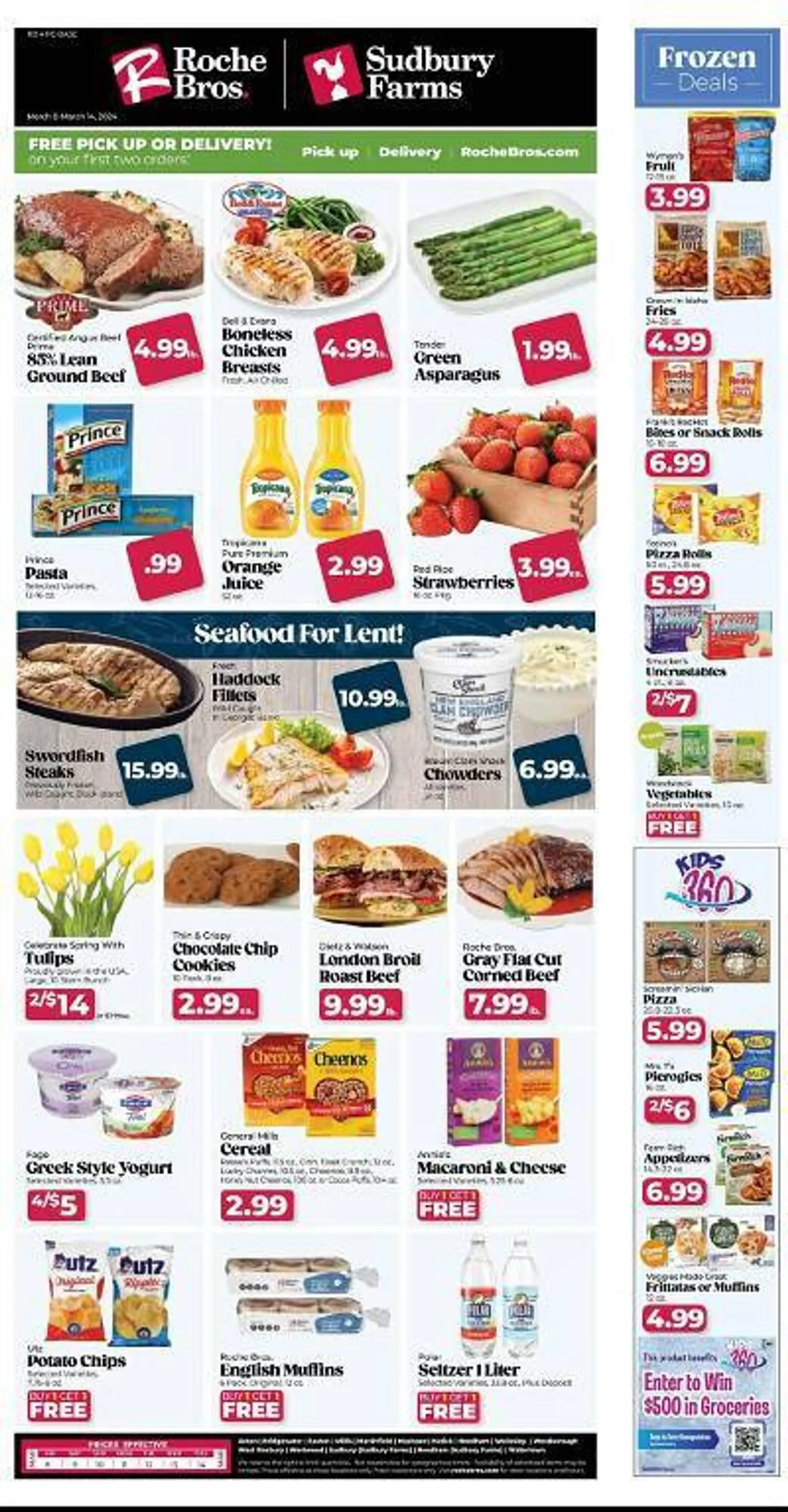 Weekly ad Roche Bros Weekly Ad from March 8 to March 14 2024 - Page 