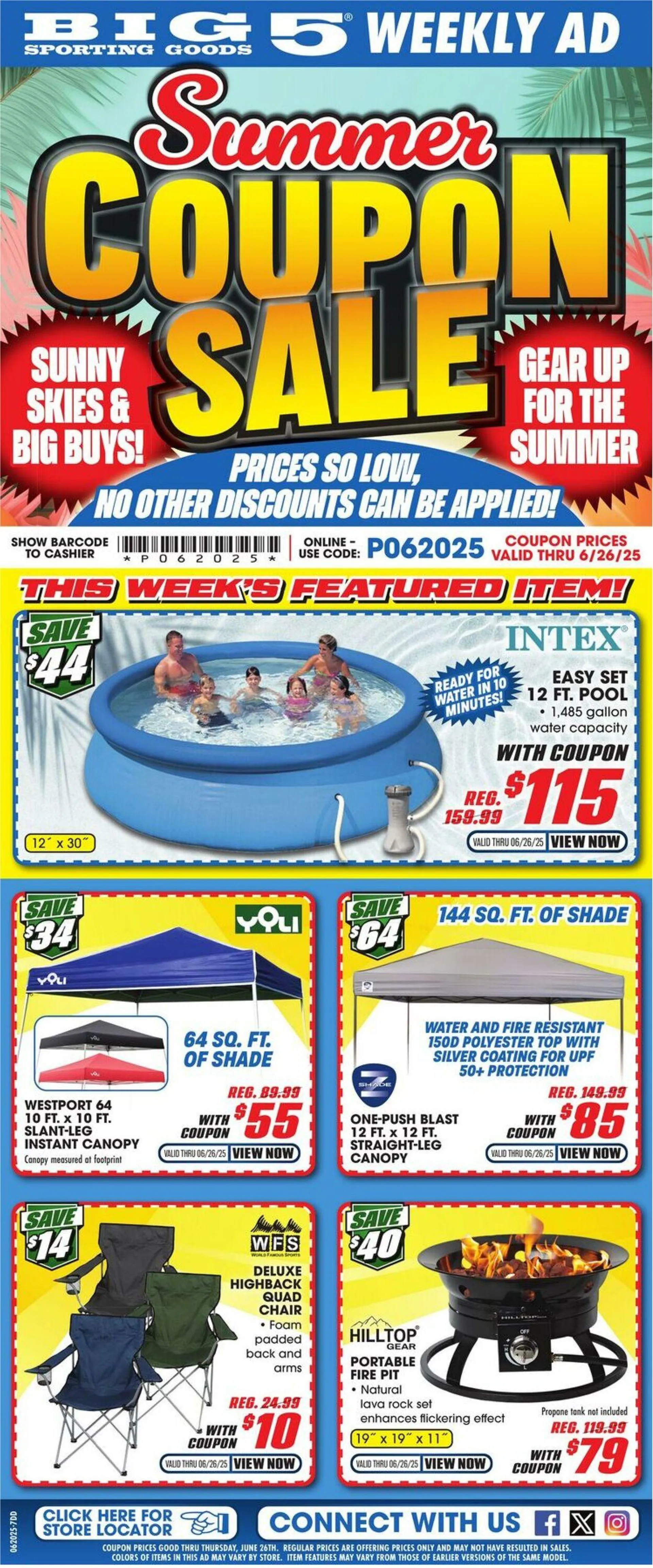 Weekly ad Big 5 Current weekly ad from June 20 to June 26 2025 - Page 1