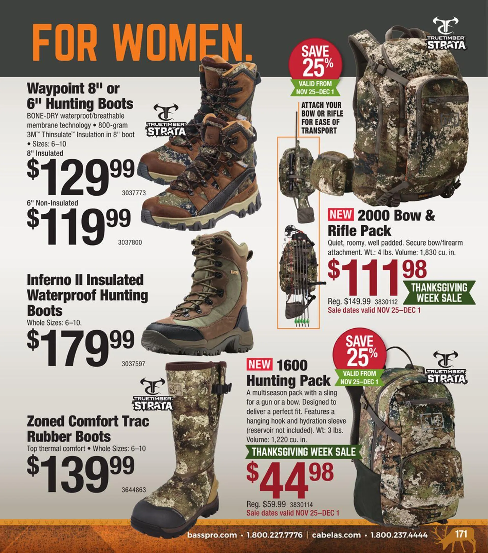 Weekly ad Bass Pro Current weekly ad from November 28 to December 12 2024 - Page 171