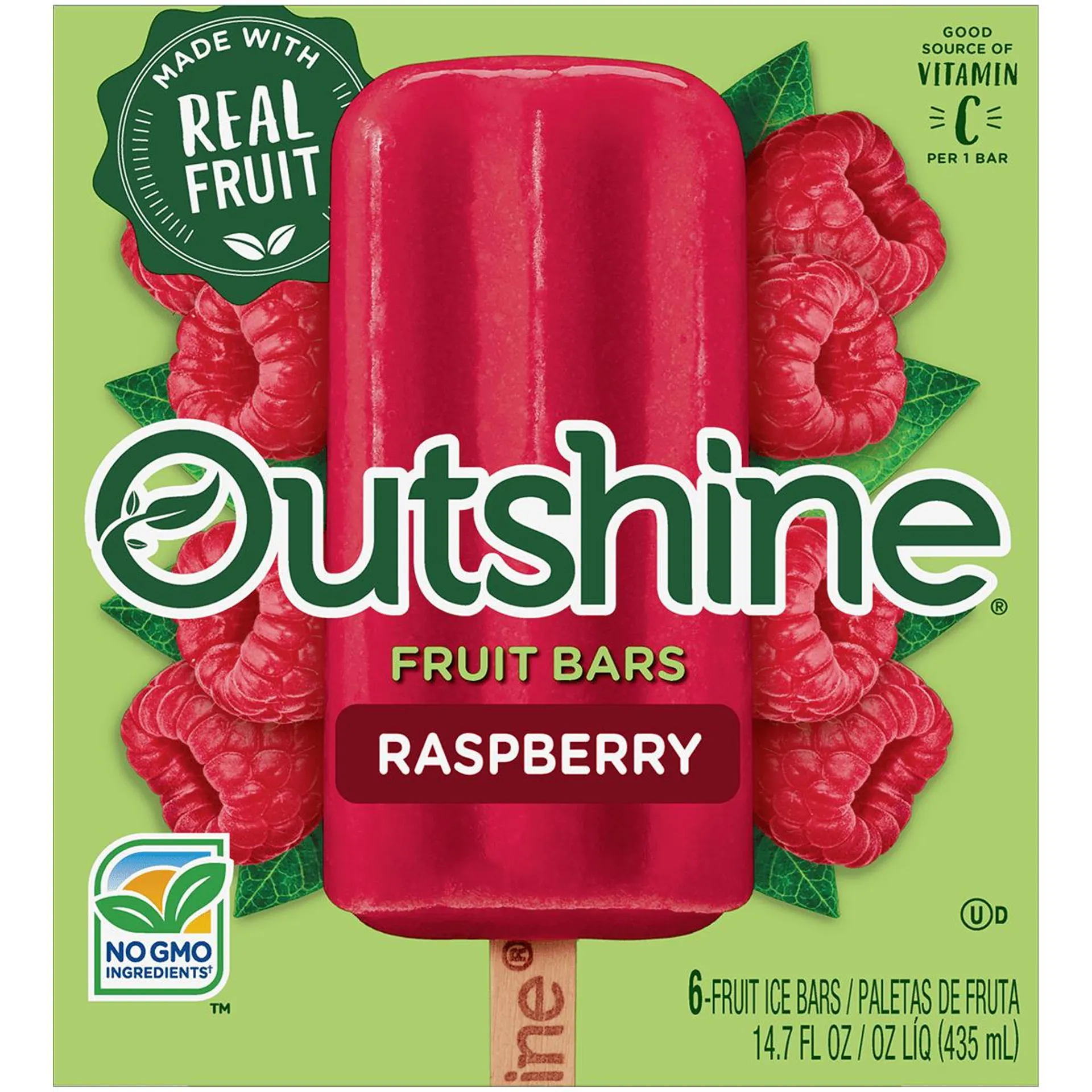 Edys Outshine Raspberry Bars