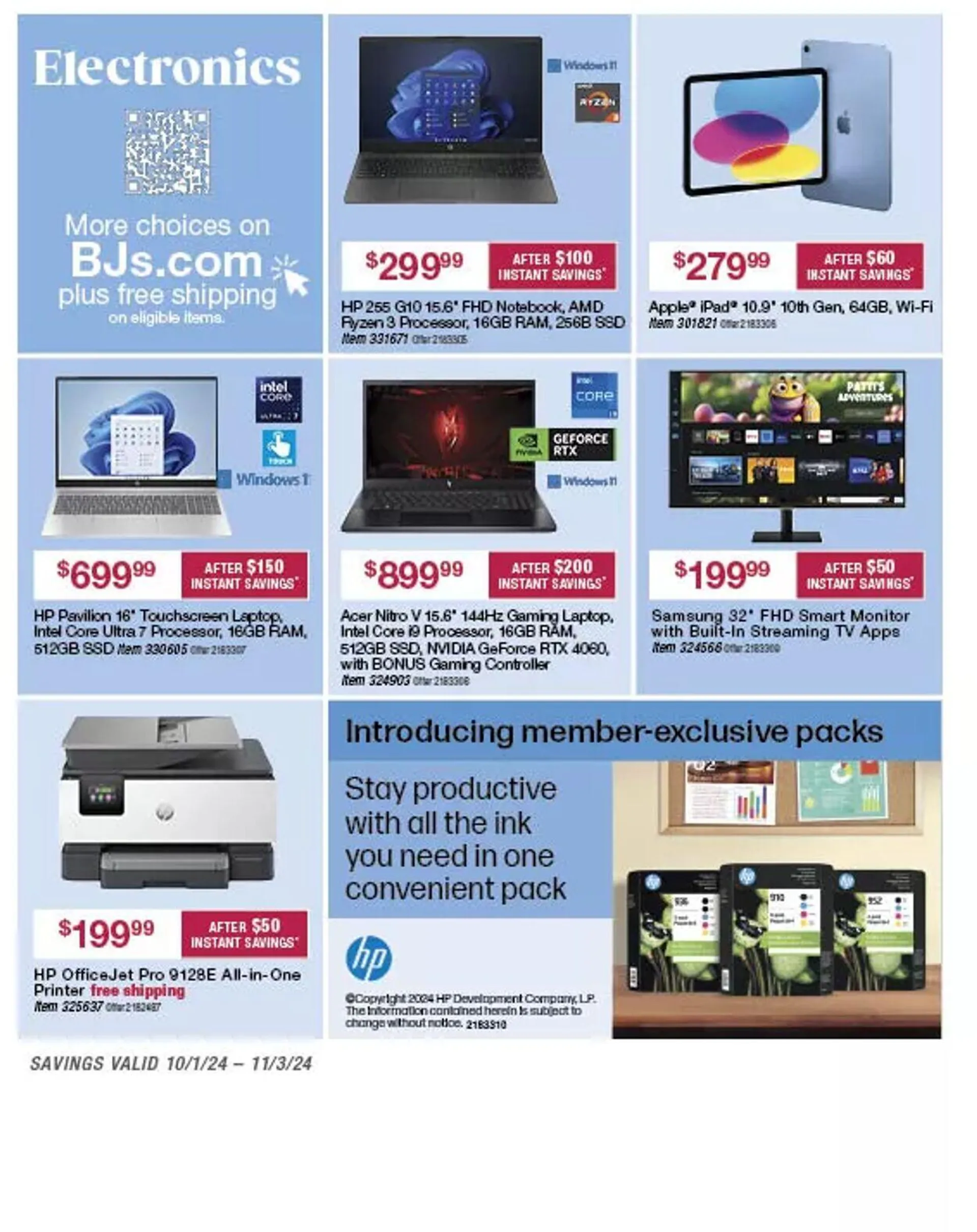 Weekly ad BJ's from October 2 to November 3 2024 - Page 26