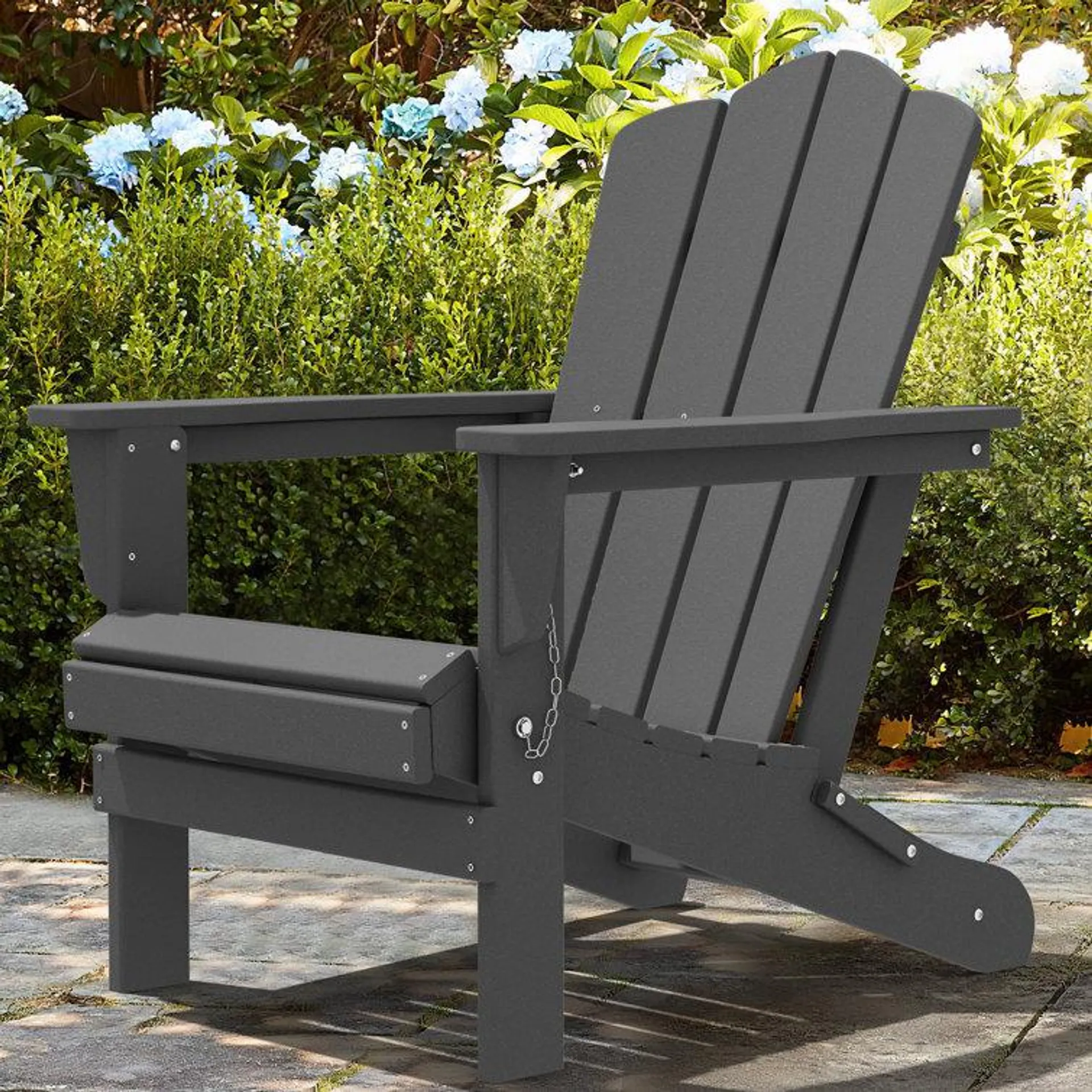 High Density Polyethylene Folding Adirondack Chair