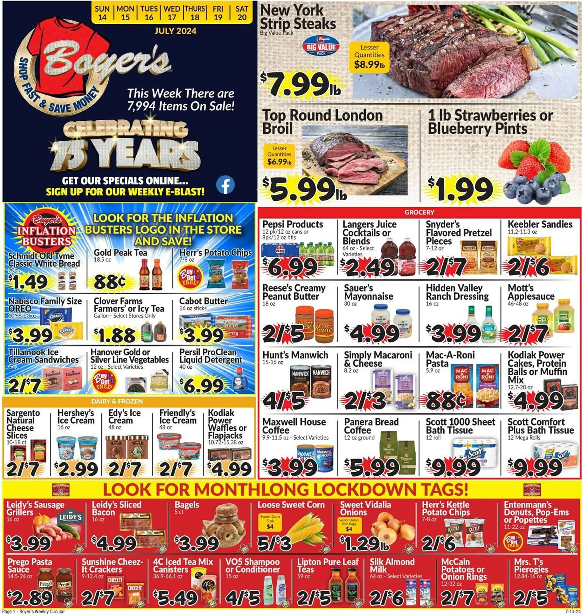 Weekly ad Boyer's Food Markets Weekly Ad from July 14 to July 20 2024 - Page 3