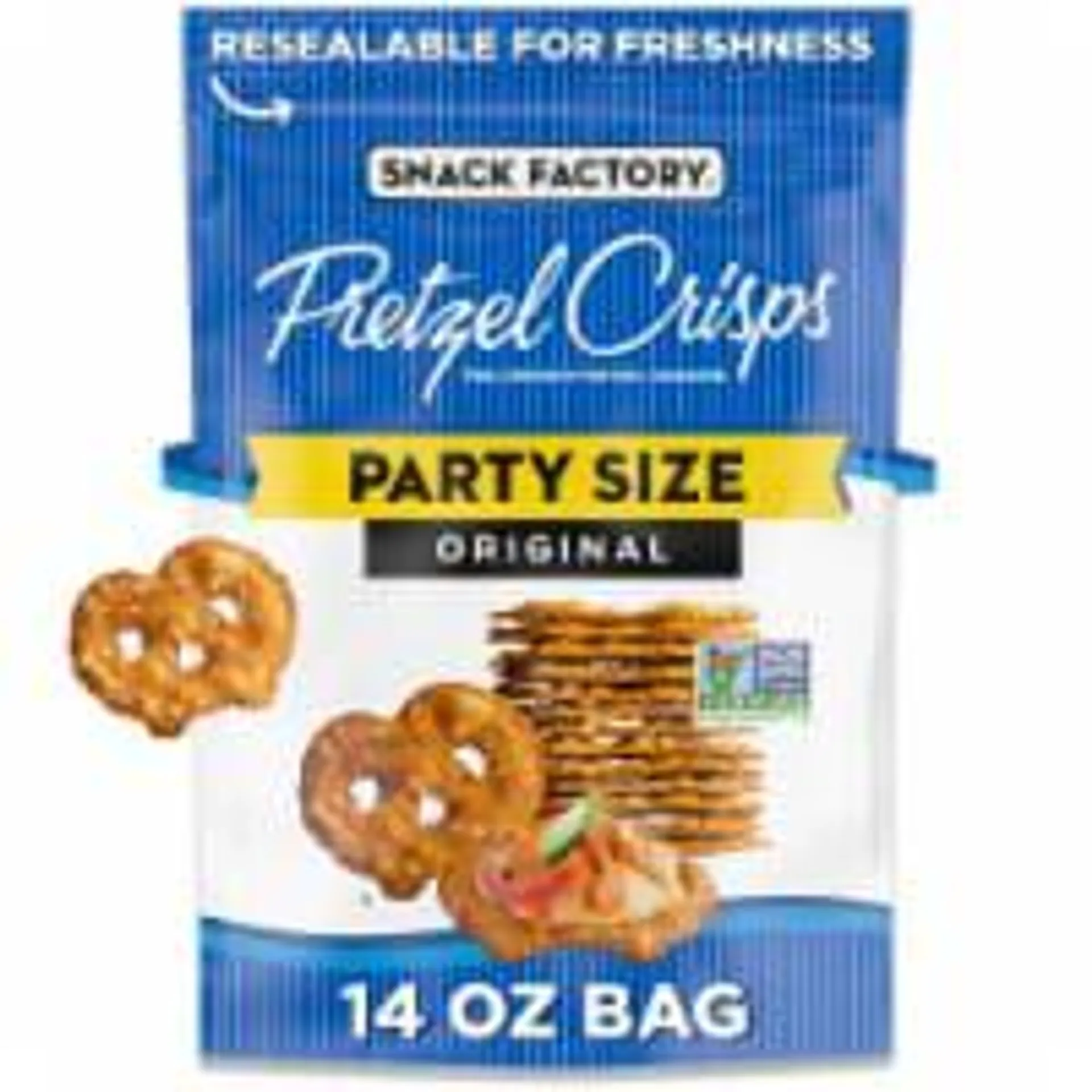 Snack Factory® Original Pretzel Crisps Party Size