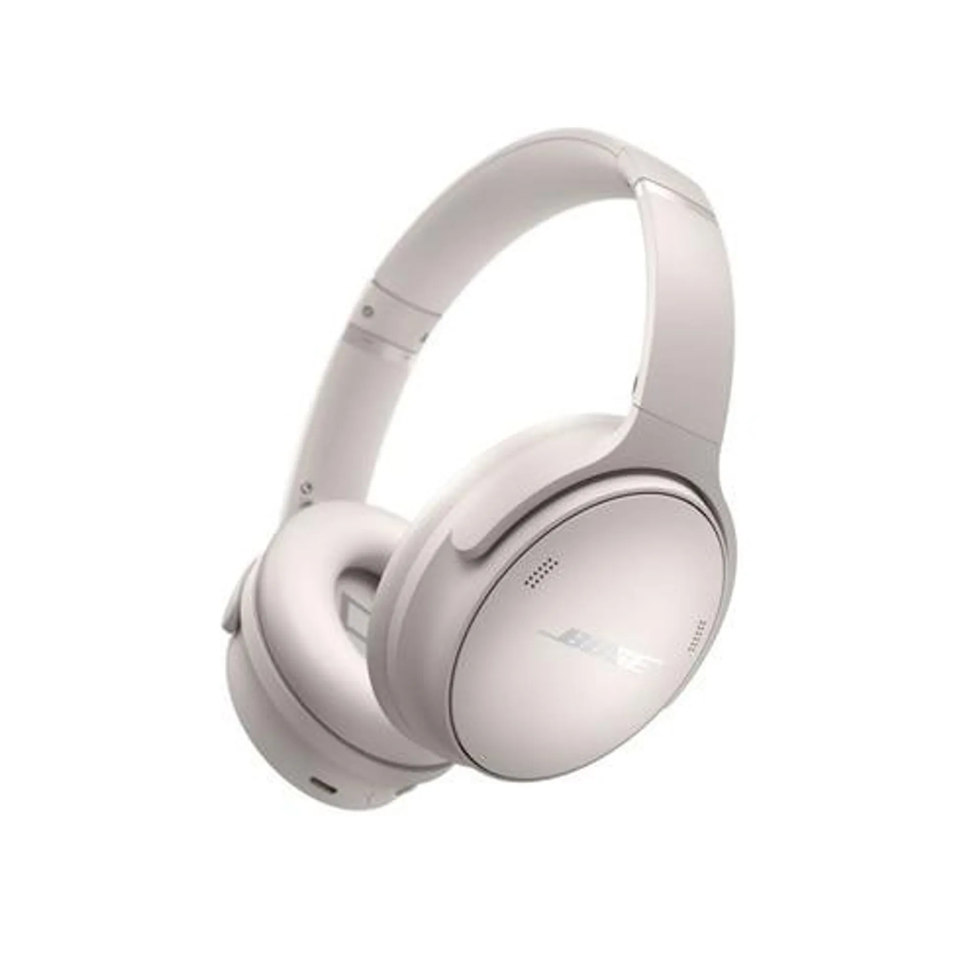 Bose QuietComfort Headphones with mic - full size - Bluetooth - active noise canceling - 2.5 mm jack - smoke white