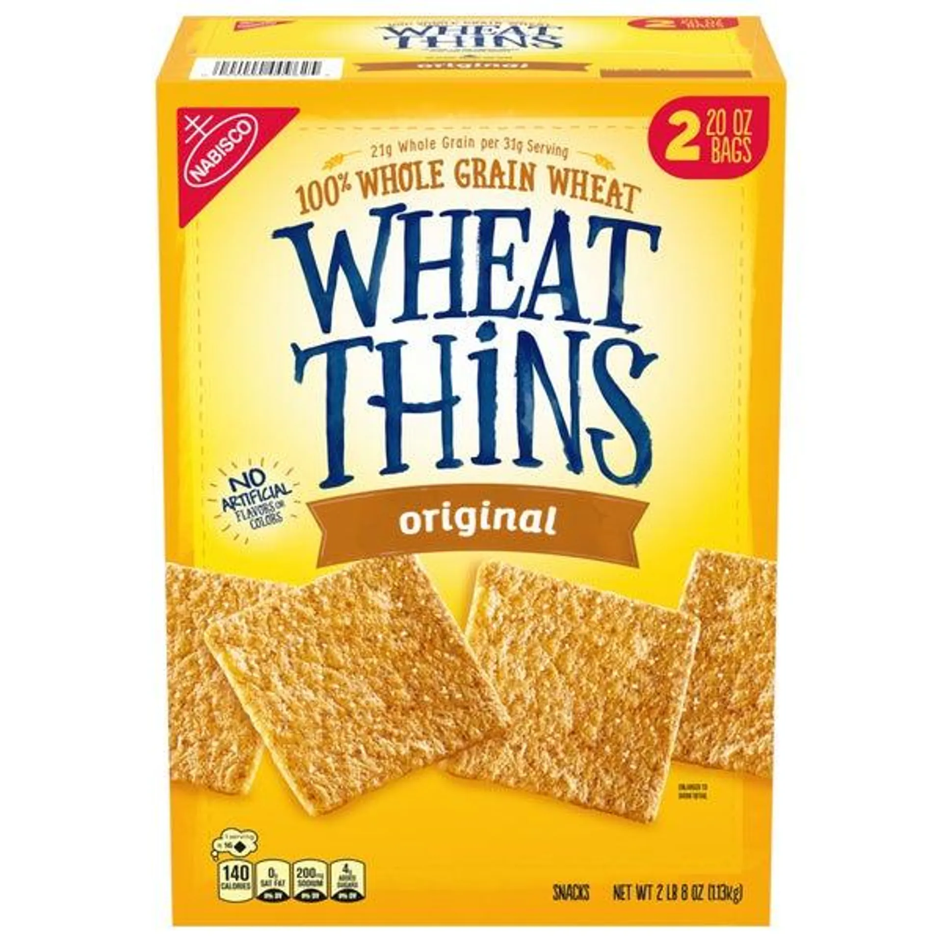 Wheat Thins Original Wheat Crackers, 40 oz