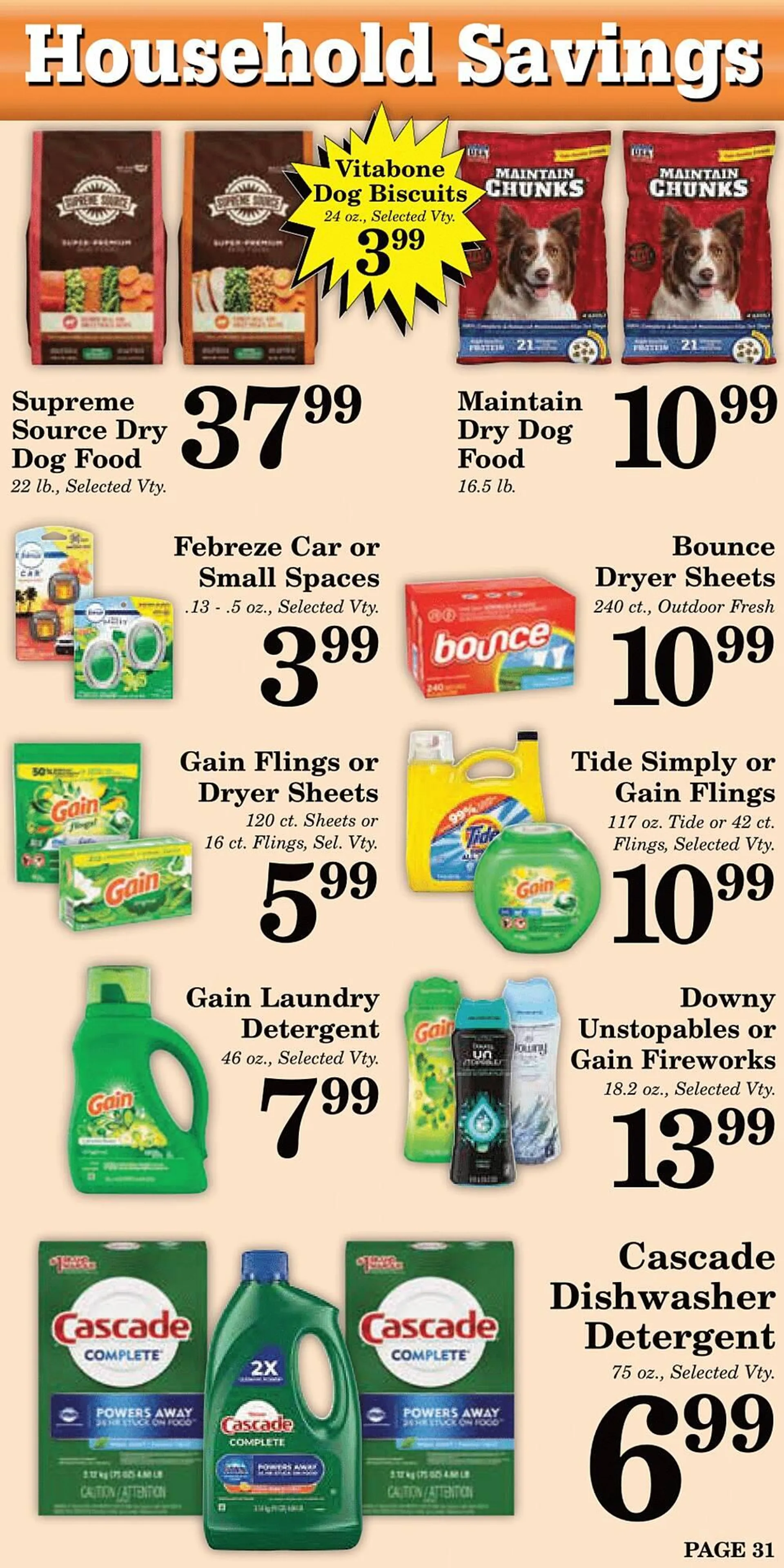 Weekly ad Harvest Foods ad from January 2 to January 28 2025 - Page 32