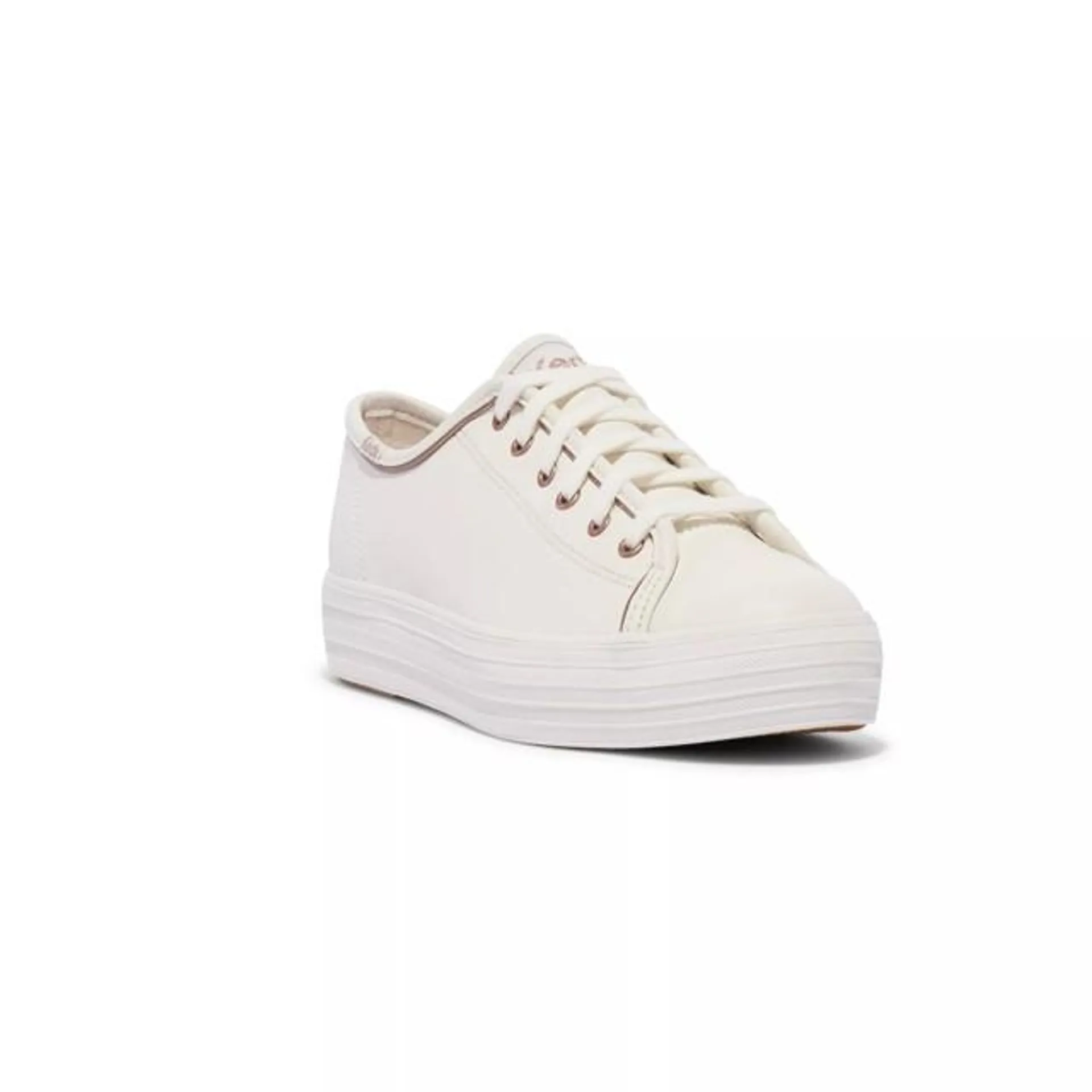 Keds Triple Kick Leather Piping Lace Up