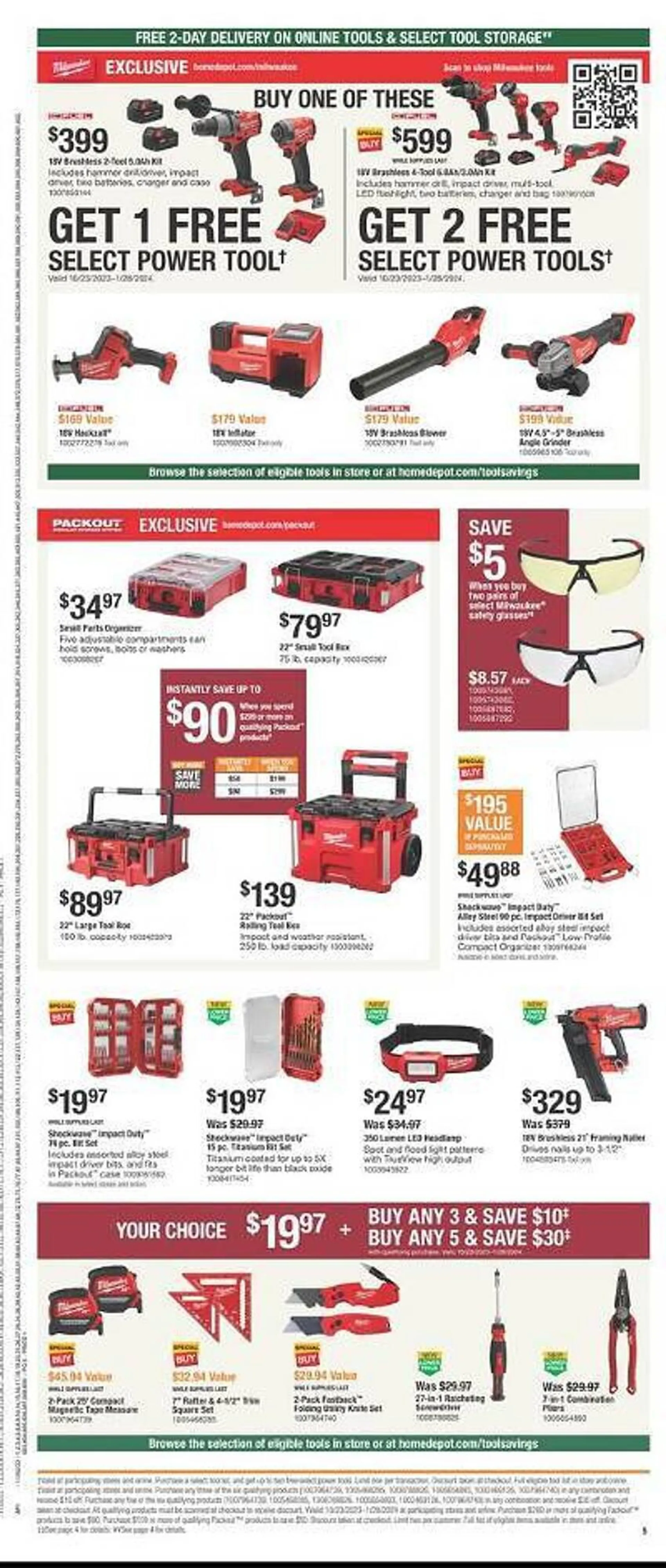 Weekly ad The Home Depot Catalog from November 13 to November 20 2023 - Page 5