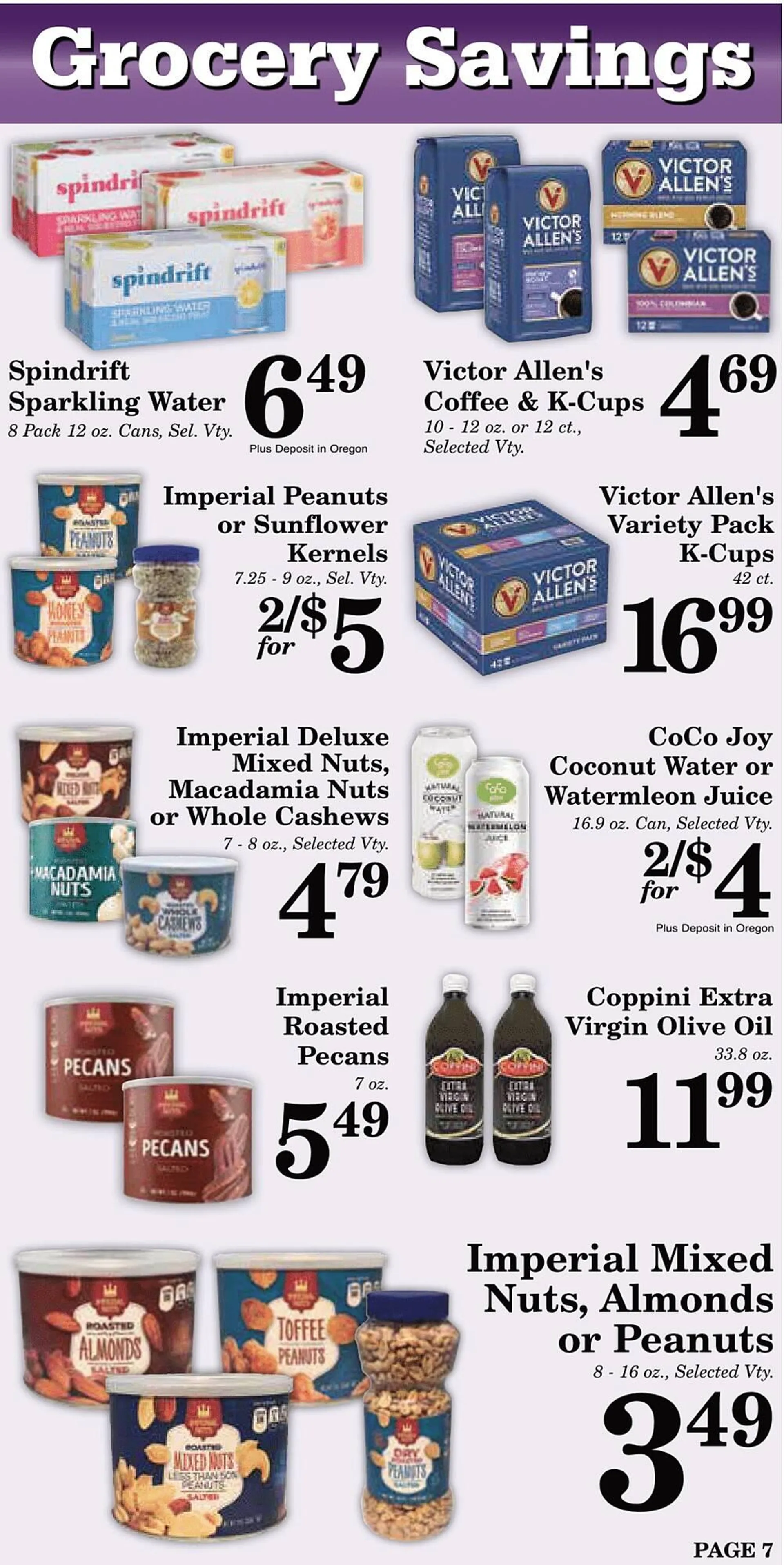 Weekly ad Harvest Foods ad from June 26 to July 30 2024 - Page 7