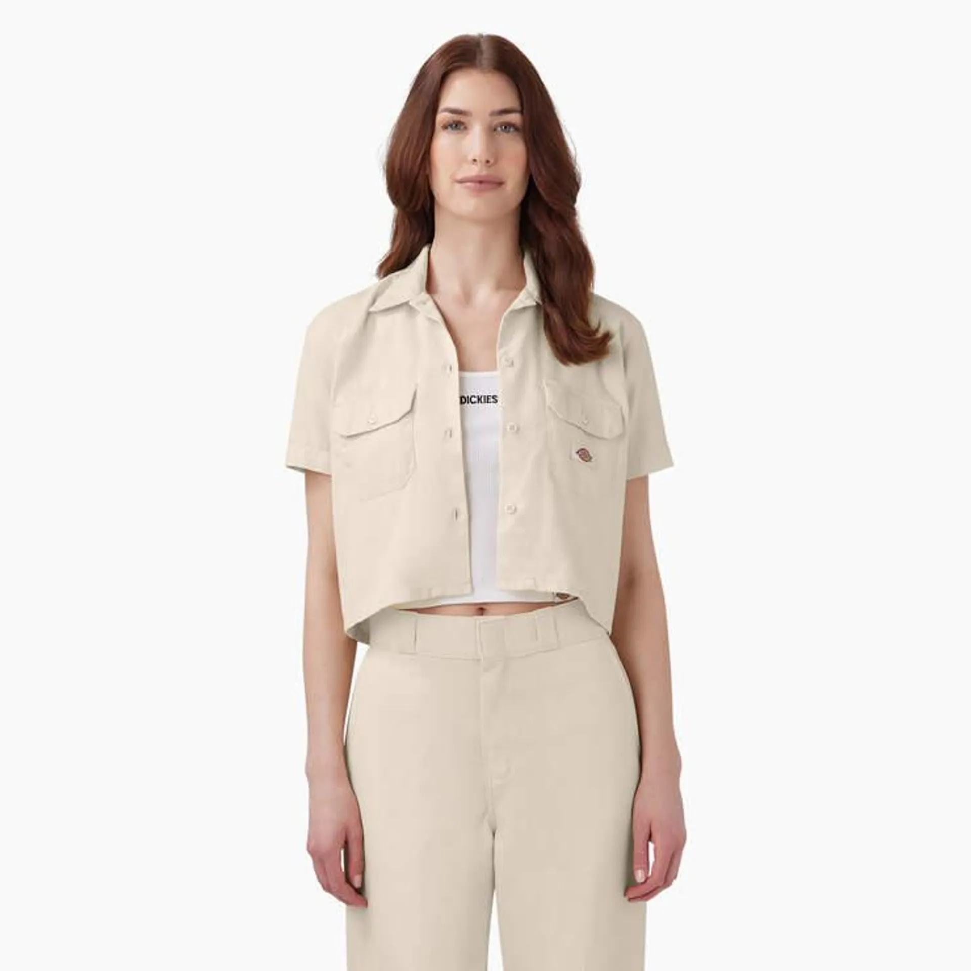 Women's Cropped Work Shirt