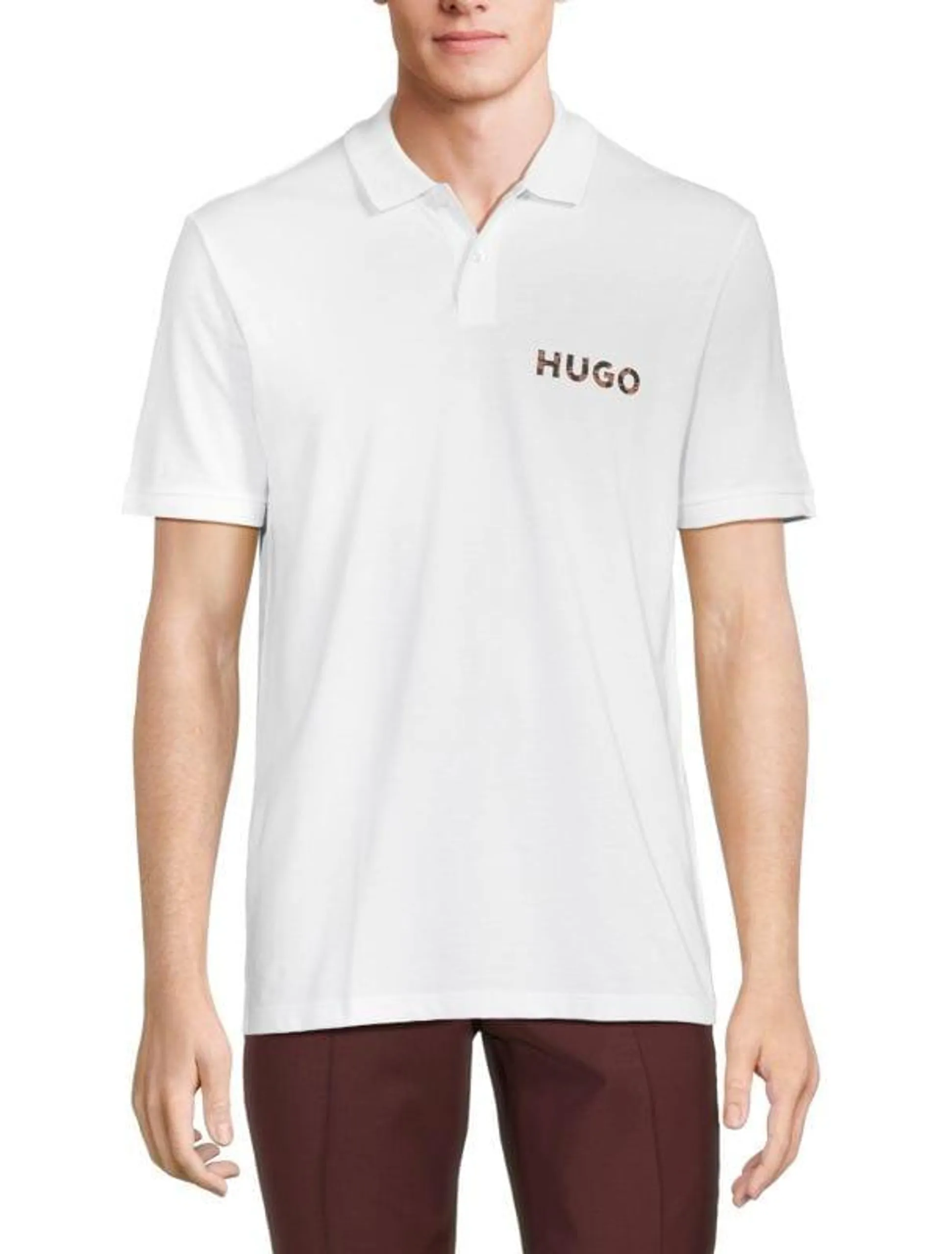 Delongu Regular Fit Logo Polo