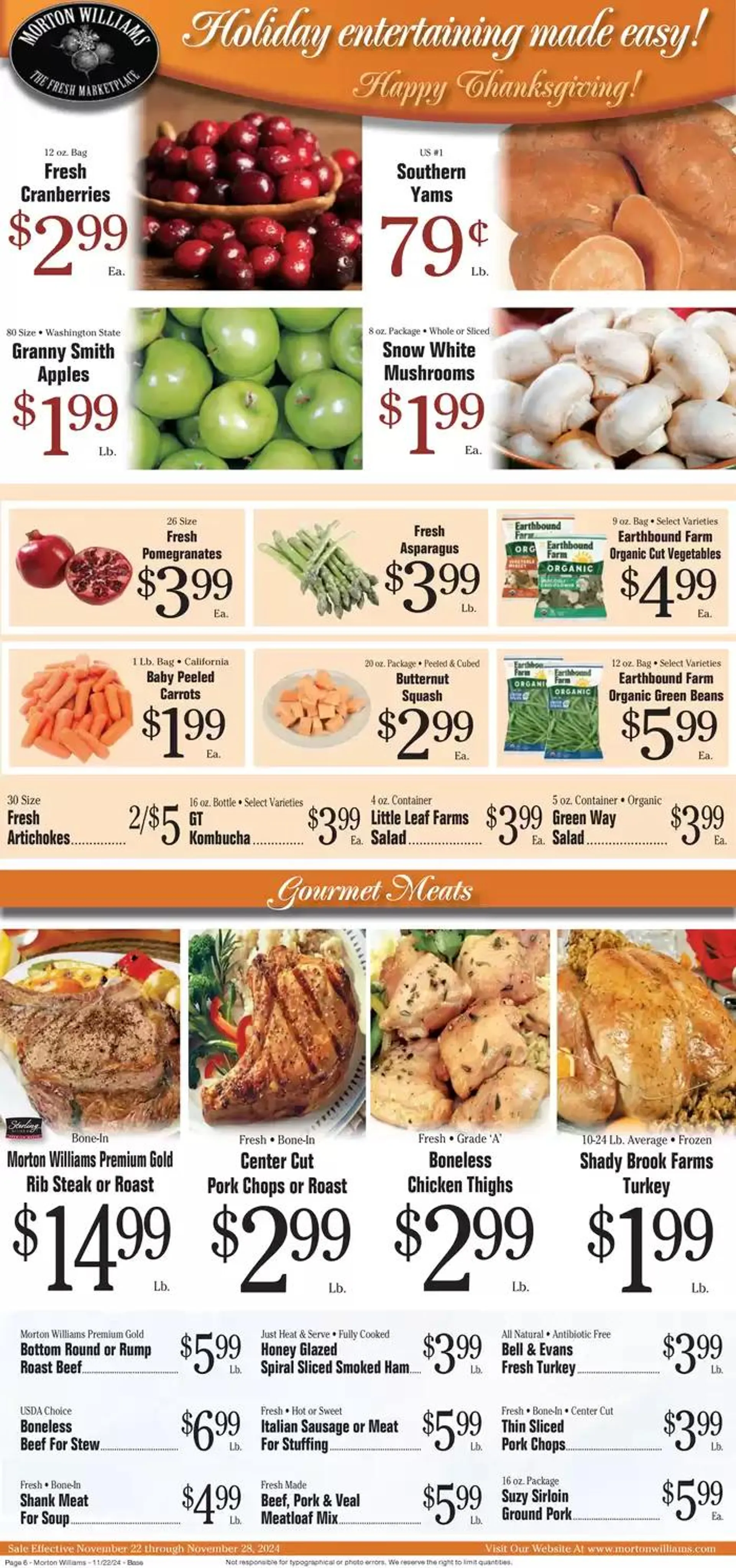 Weekly ad Morton Williams Weekly Specials from November 22 to December 6 2024 - Page 6