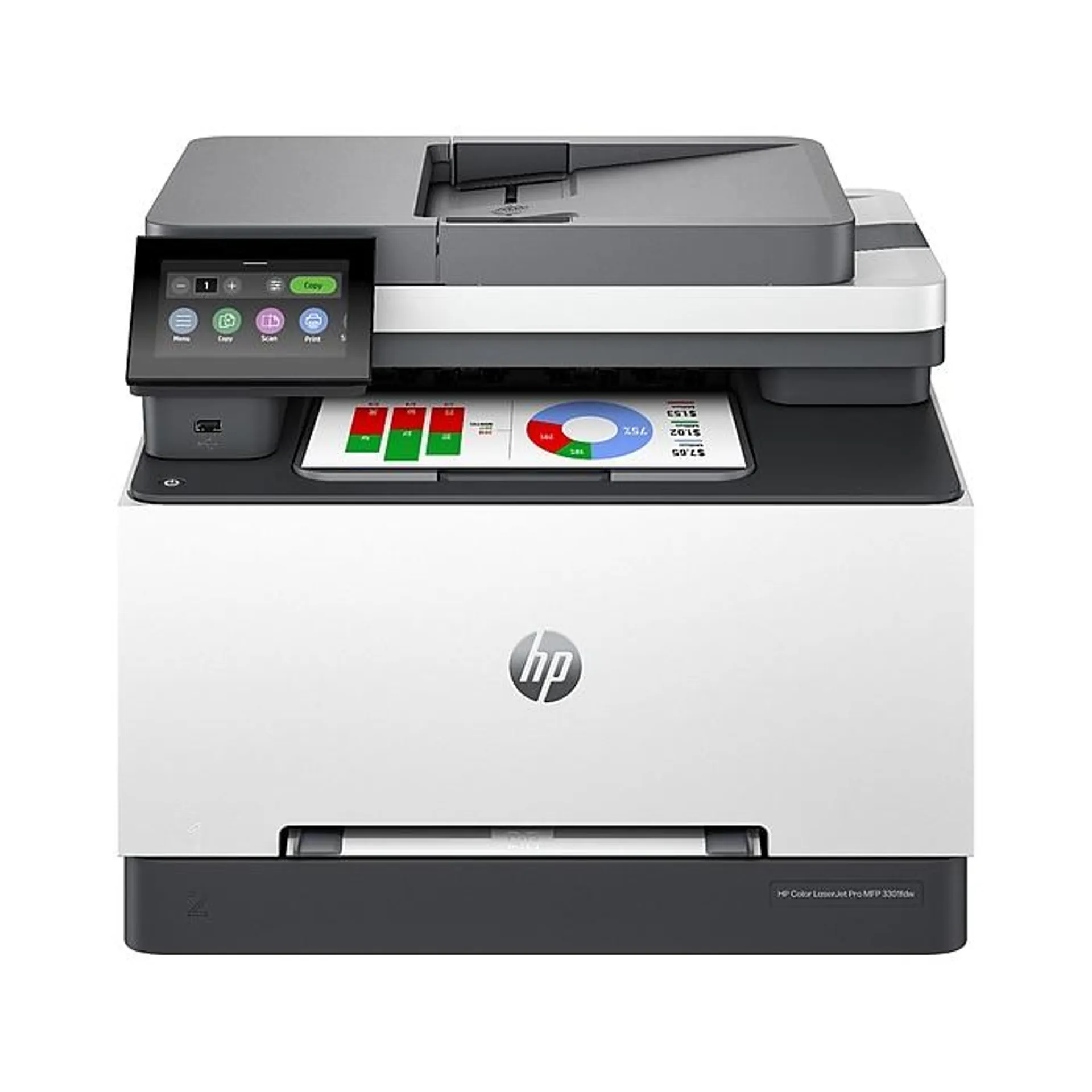 HP LaserJet Pro MFP 3301fdw Wireless Color All-In-One Laser Printer,
