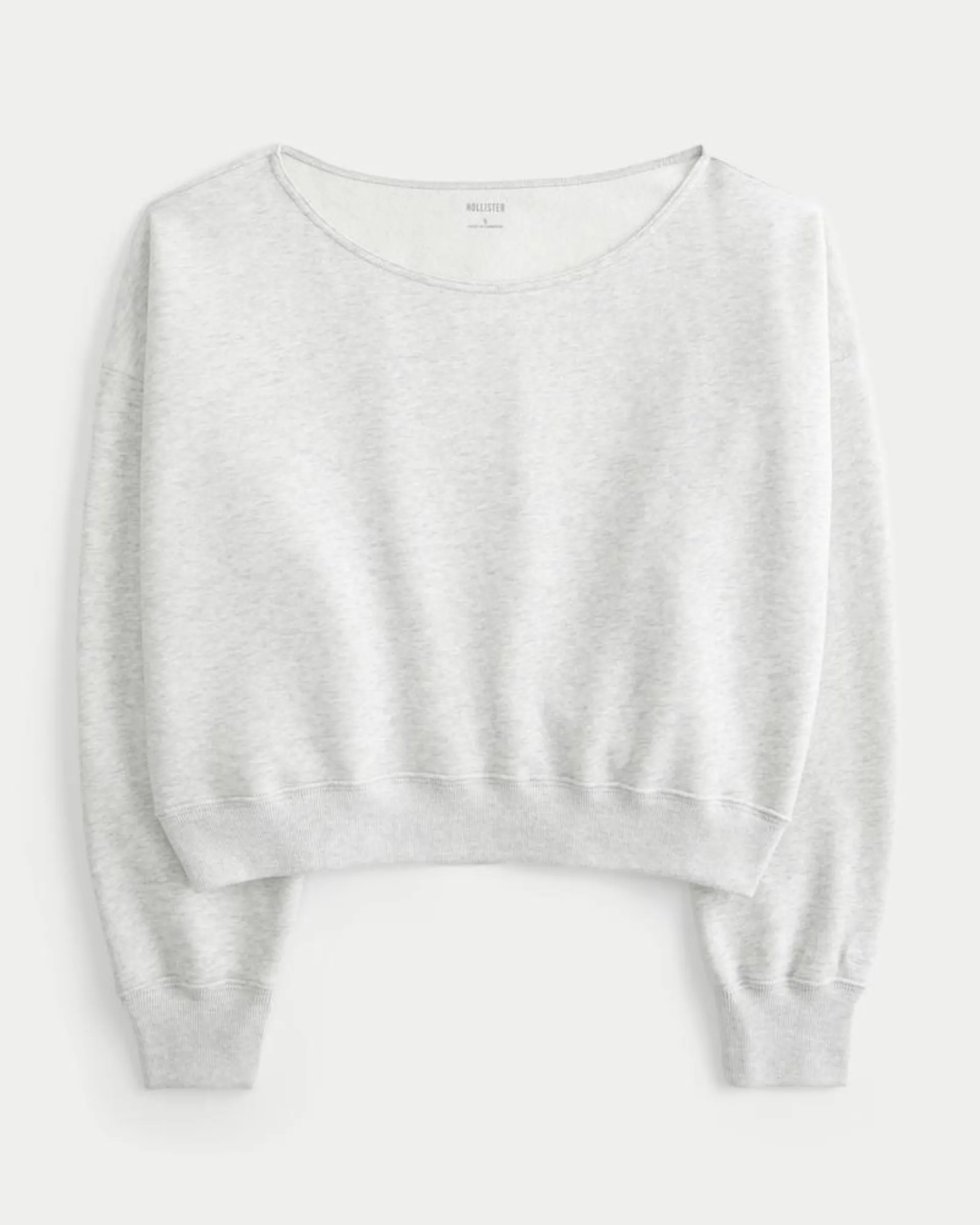 Easy Off-the-Shoulder Sweatshirt