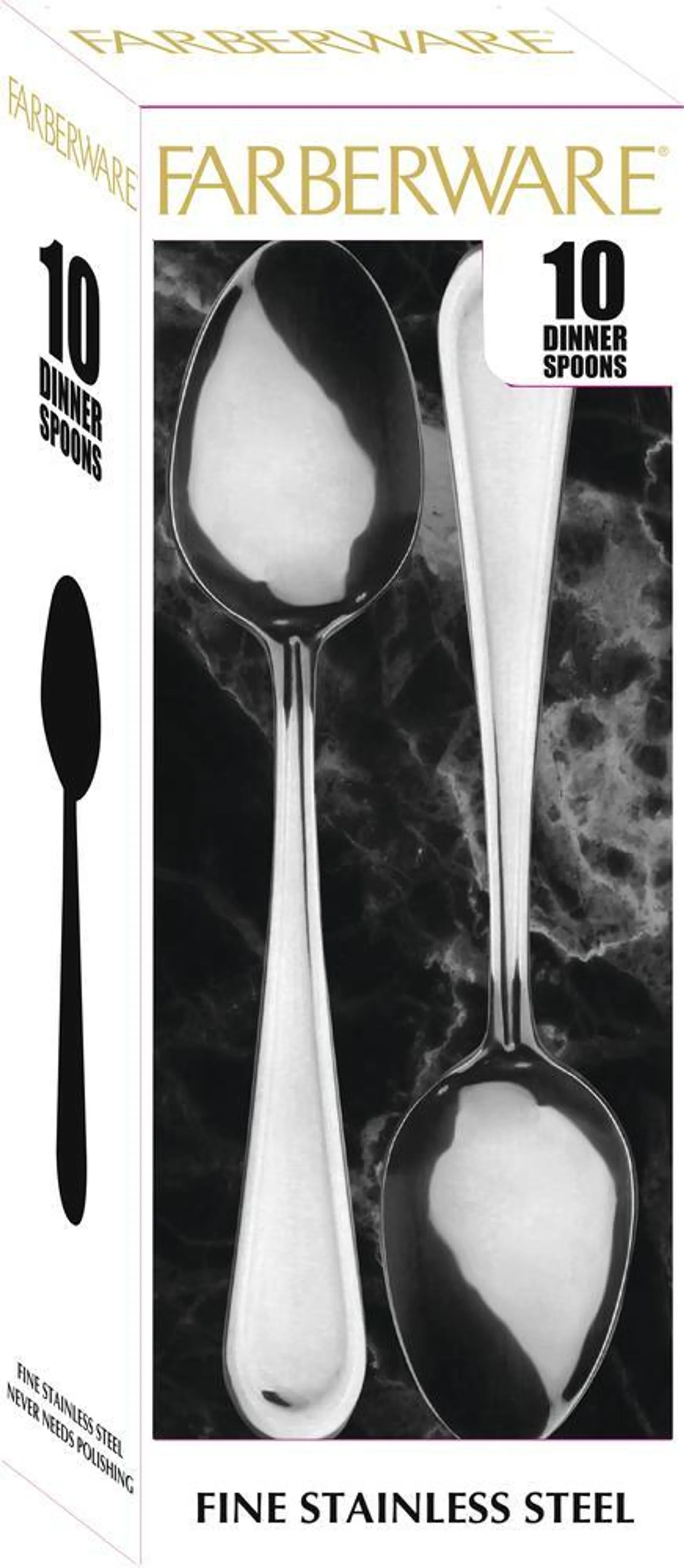 Farberware 10-Piece Dinner Spoon Set