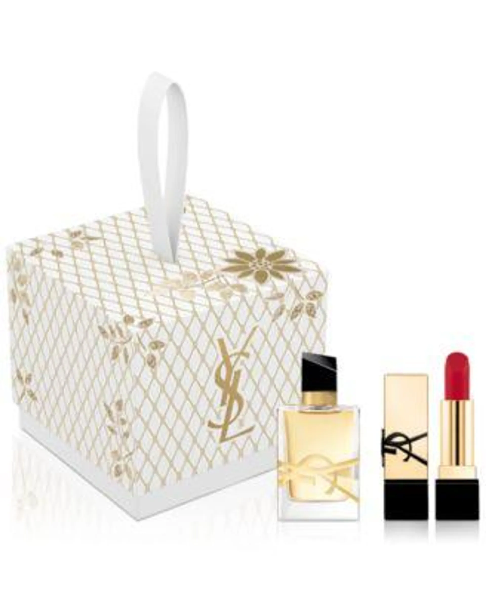 2-Pc. Libre Eau de Parfum & Rouge Pur Couture Mini Ornament Gift Set