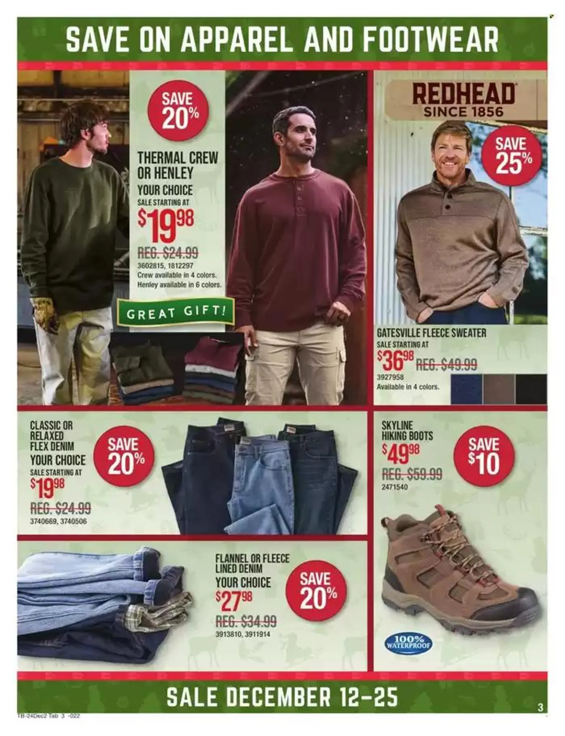 Weekly ad Cabela's Weekly ad from December 12 to December 25 2024 - Page 13