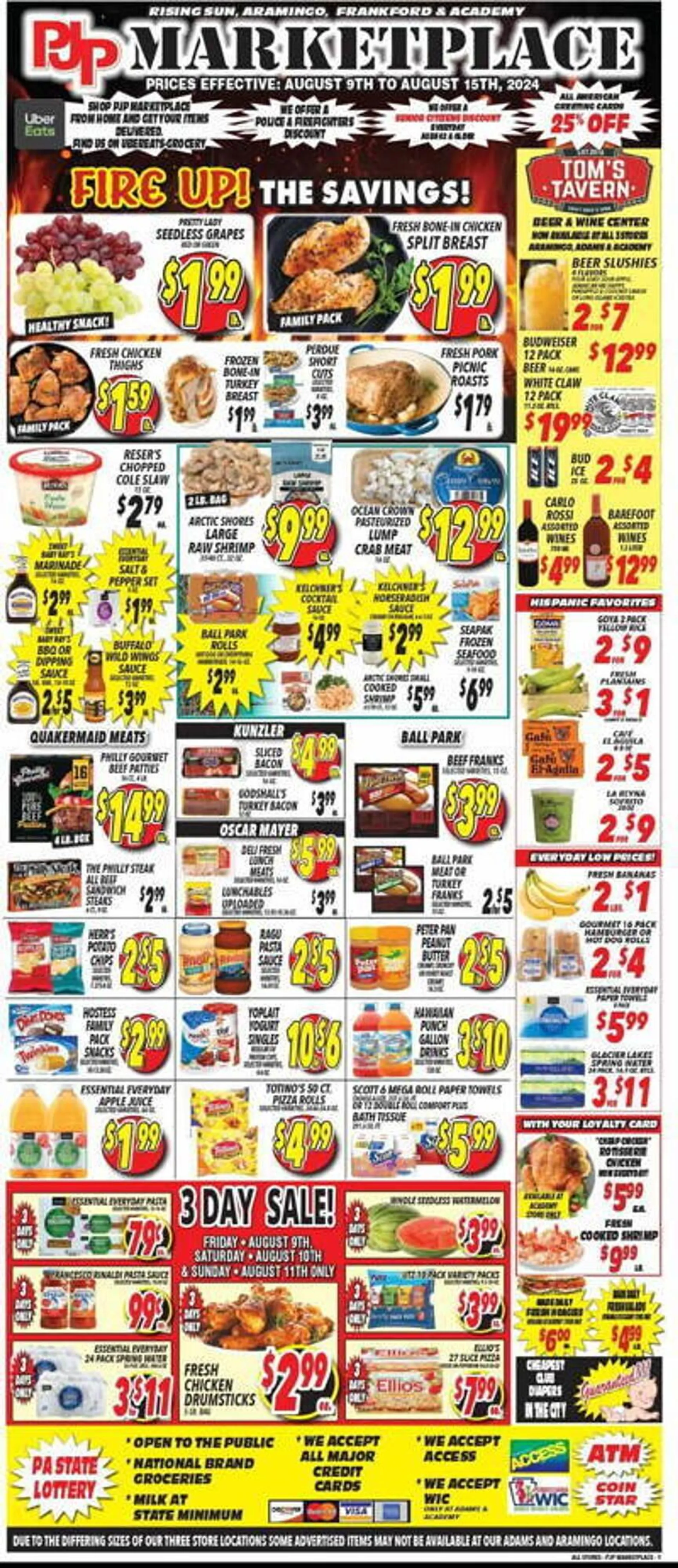 PJP Marketplace Weekly Ad - 1