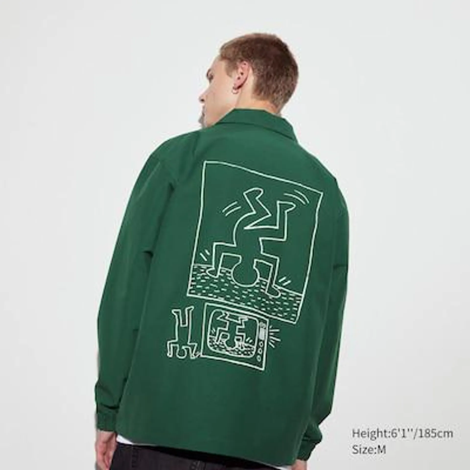 Keith Haring Subway Drawings Coach Jacket