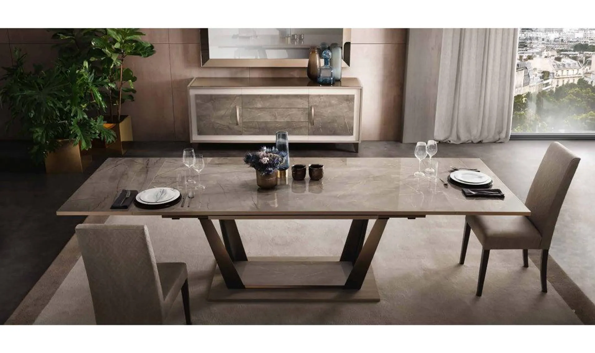 Casa Milano Dining Table by Casaclassic