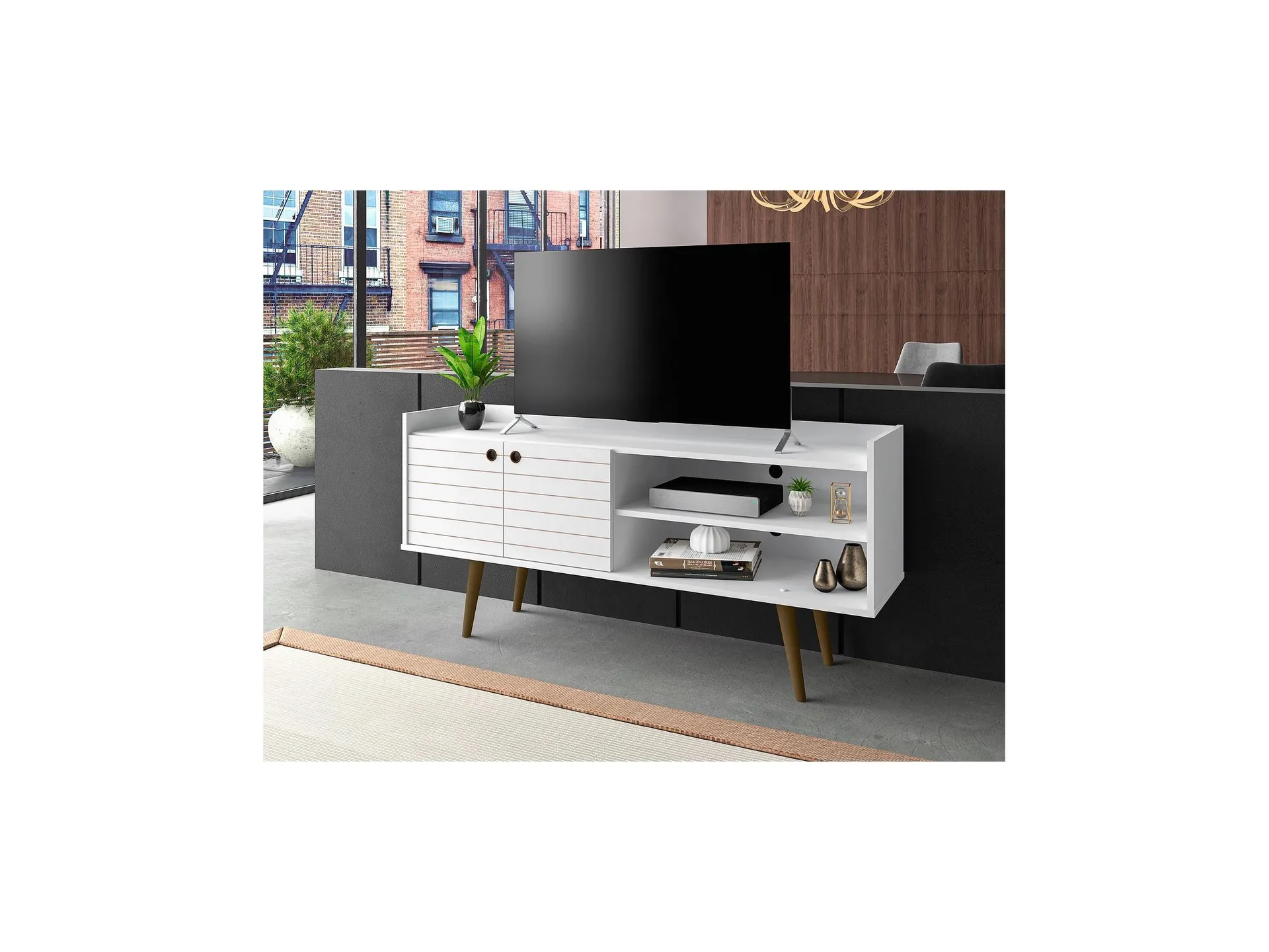 Bogart 3 Shelf TV Stand