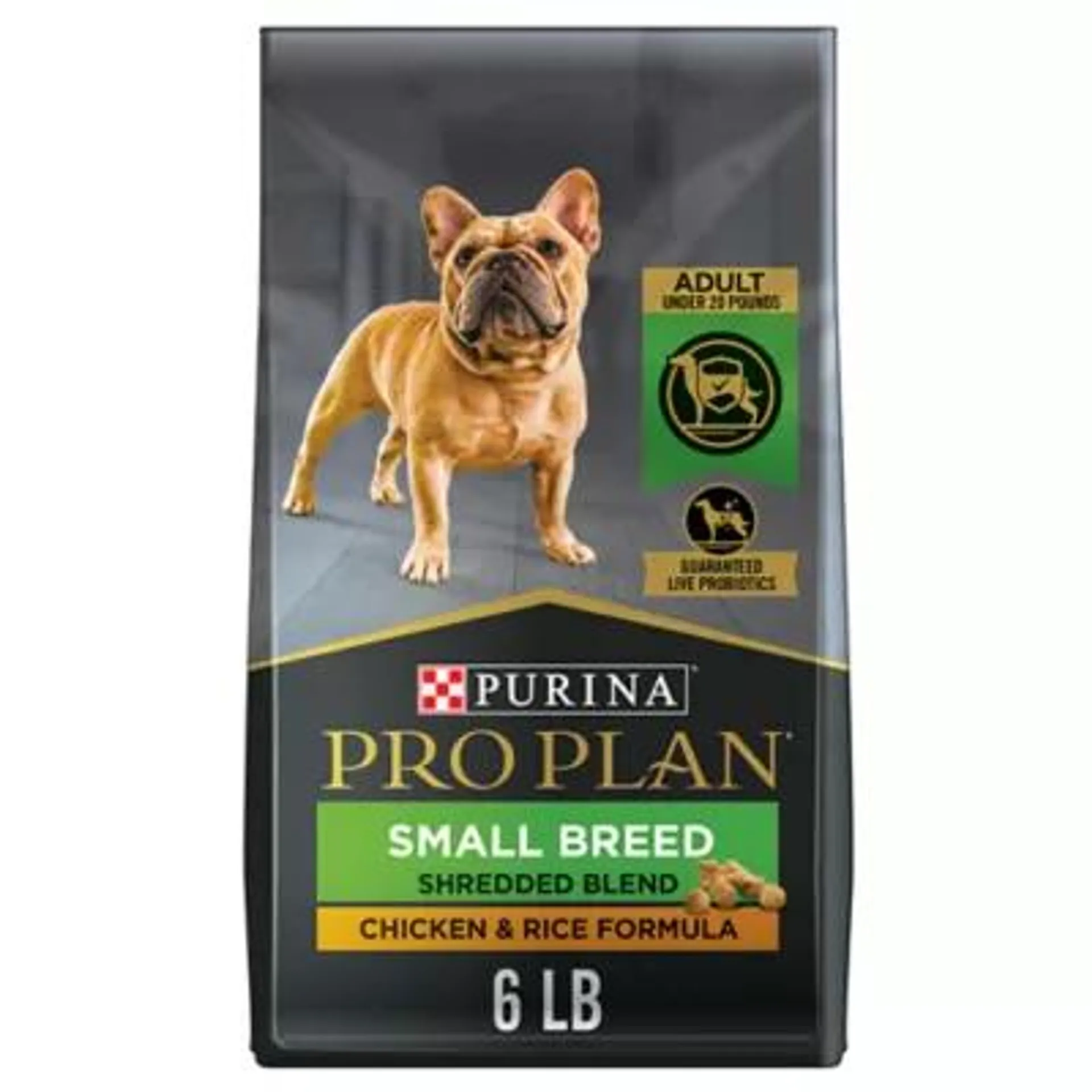 Purina Pro Plan Specialized Shredded Blend Small Breed Adult Dog Dry Food - Chicken & Rice