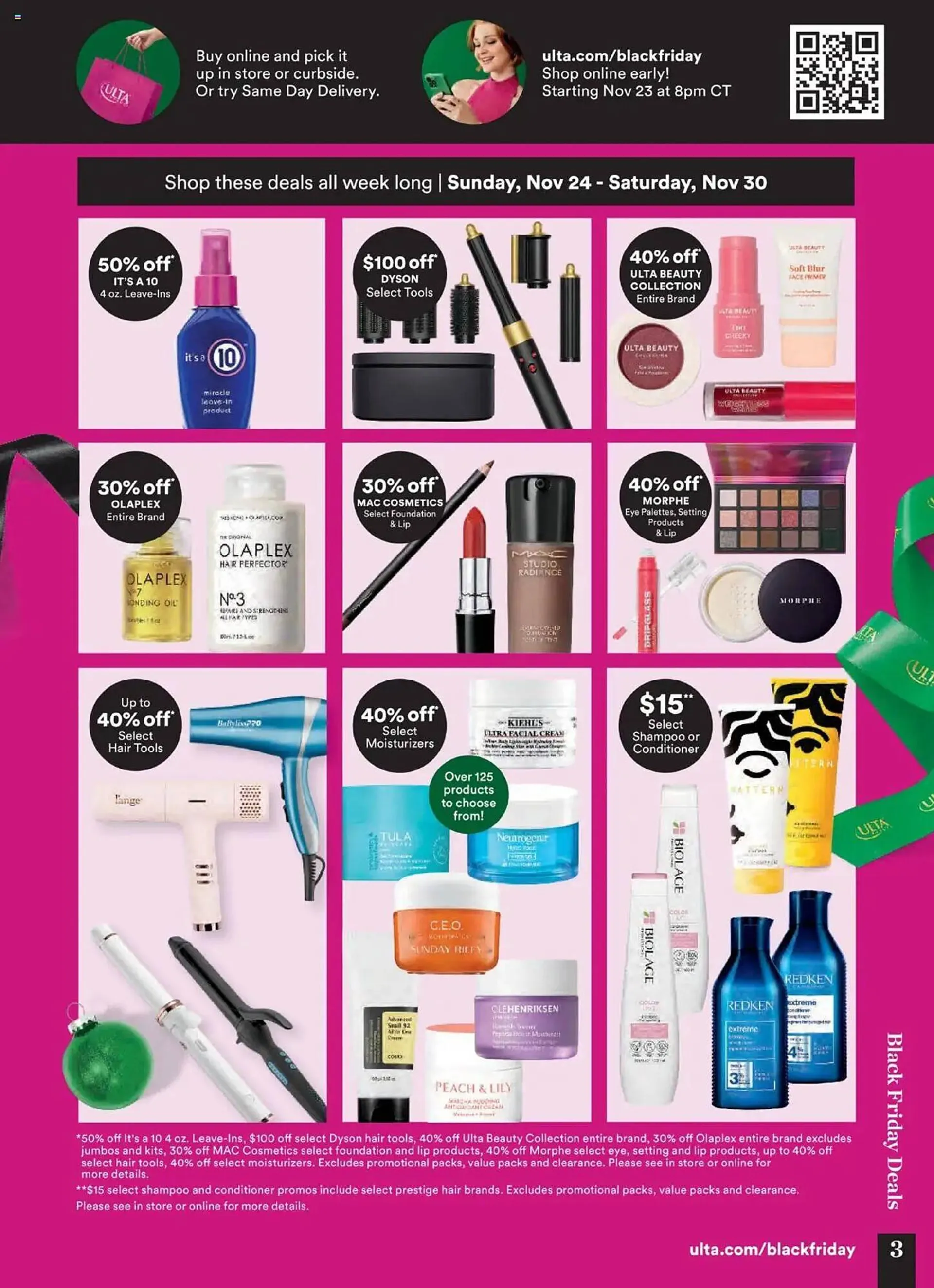 Weekly ad Ulta Beauty Weekly Ad from November 24 to December 24 2024 - Page 3