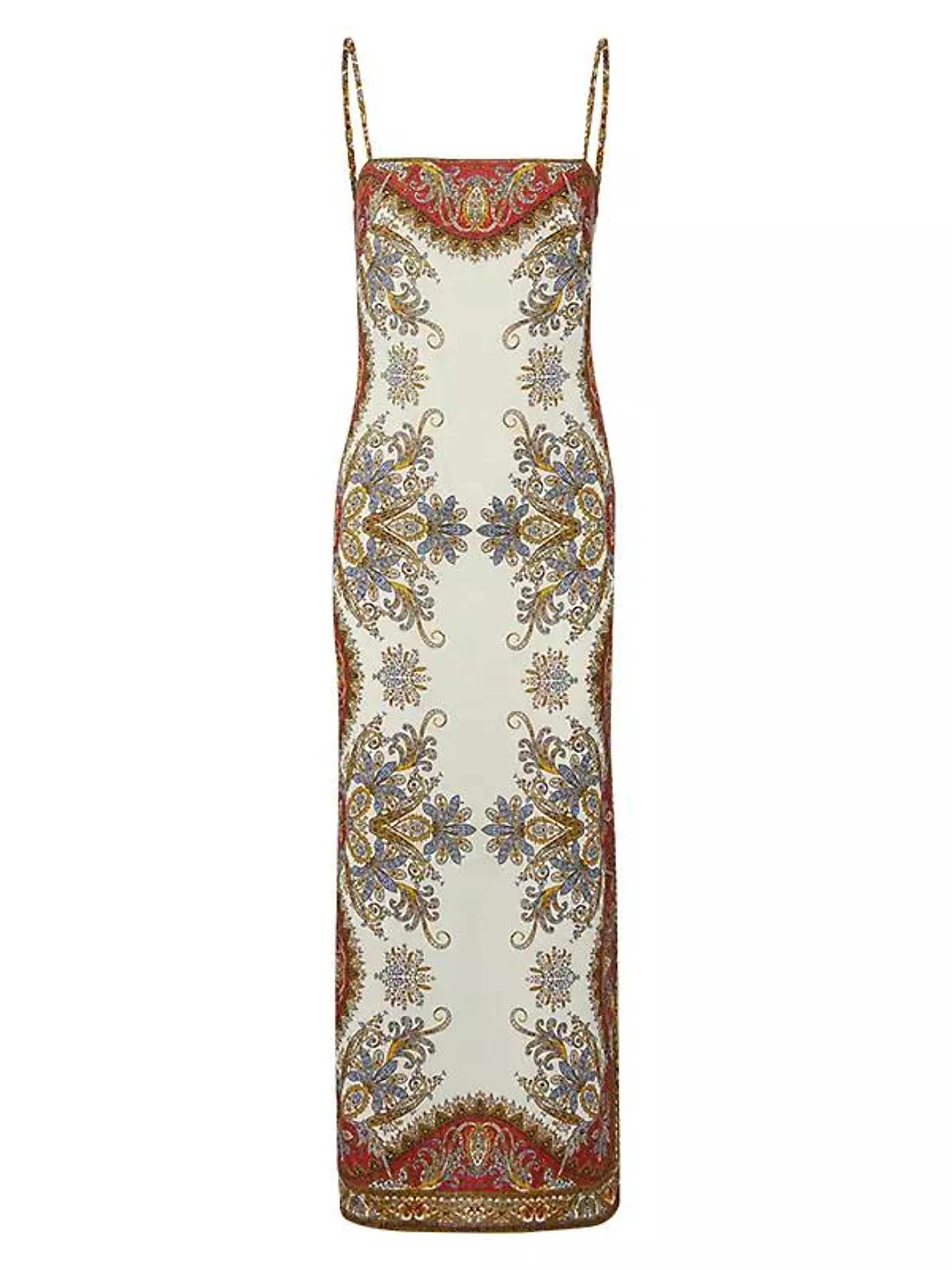Petra Printed Slip Dress