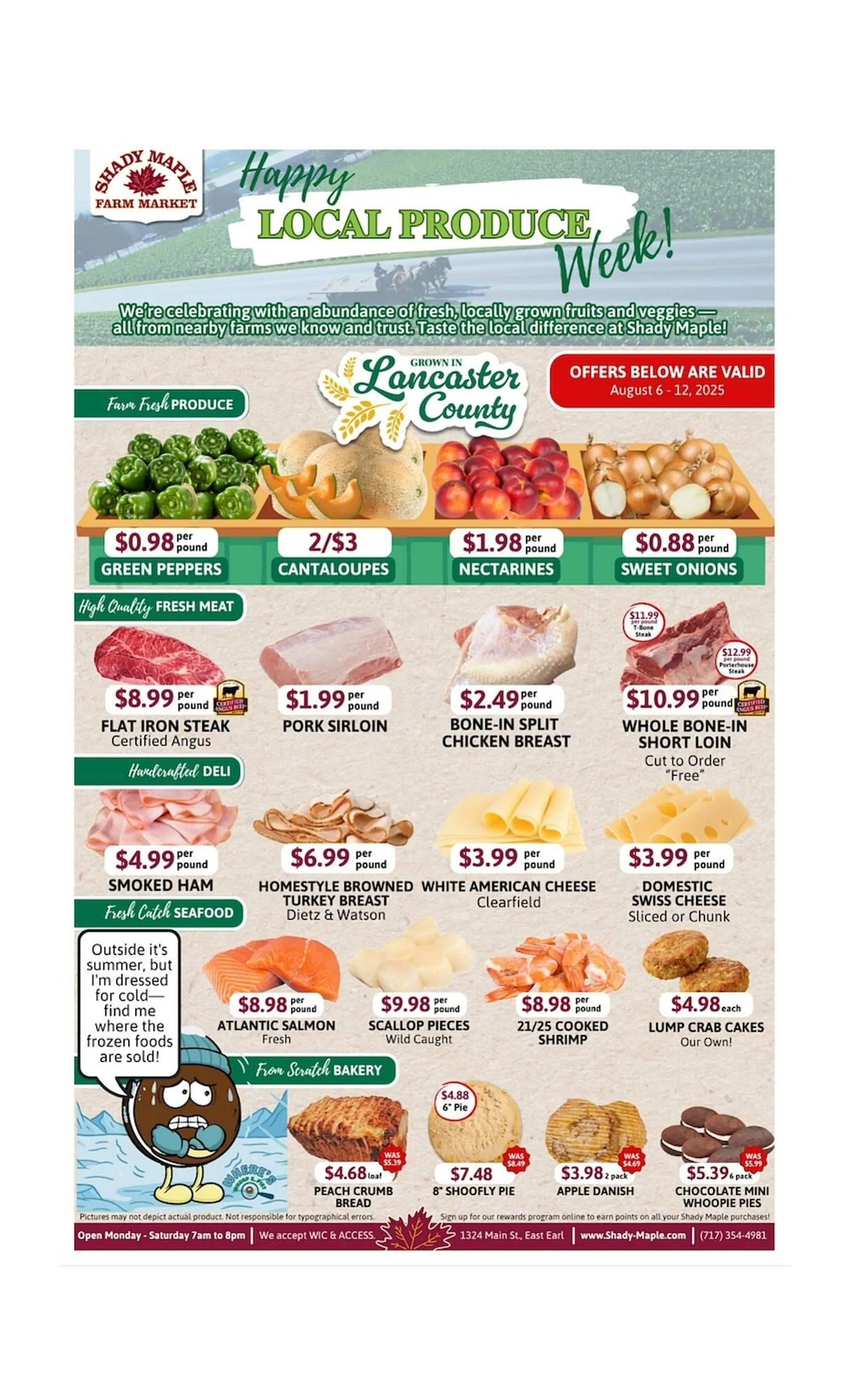 Weekly ad Shady Maple ad from August 8 to August 14 2025 - Page 1