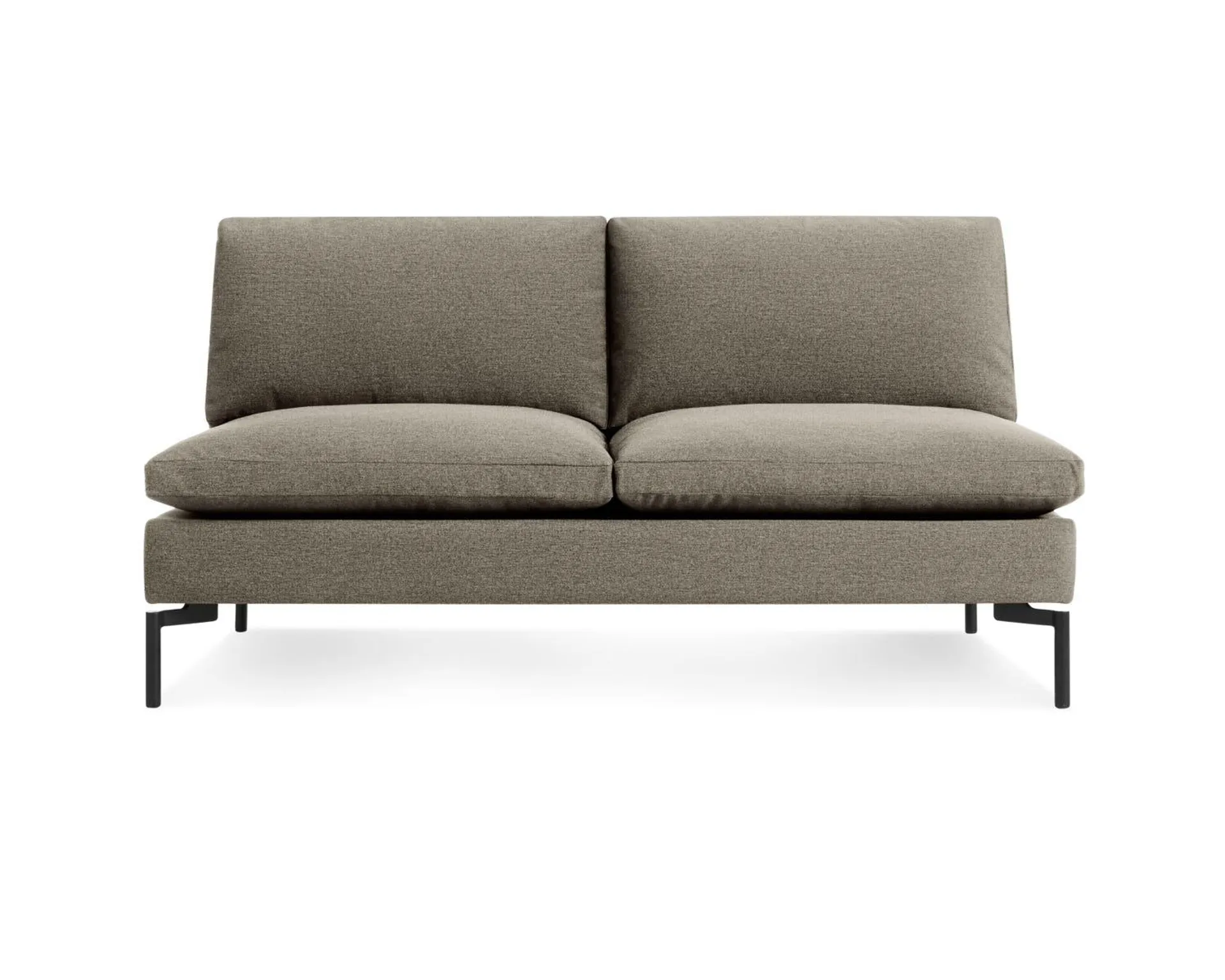 New Standard 60" Armless Sofa