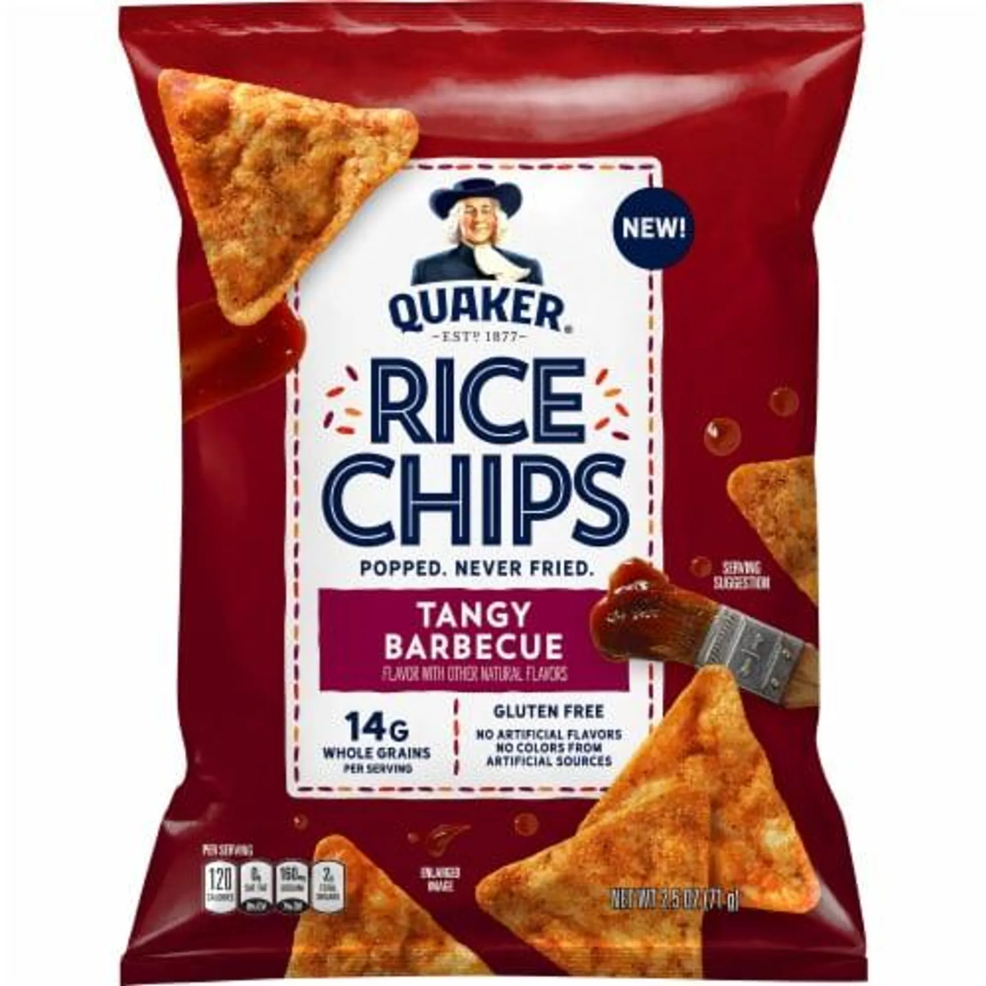 Quaker Tangy Barbecue Rice Chips