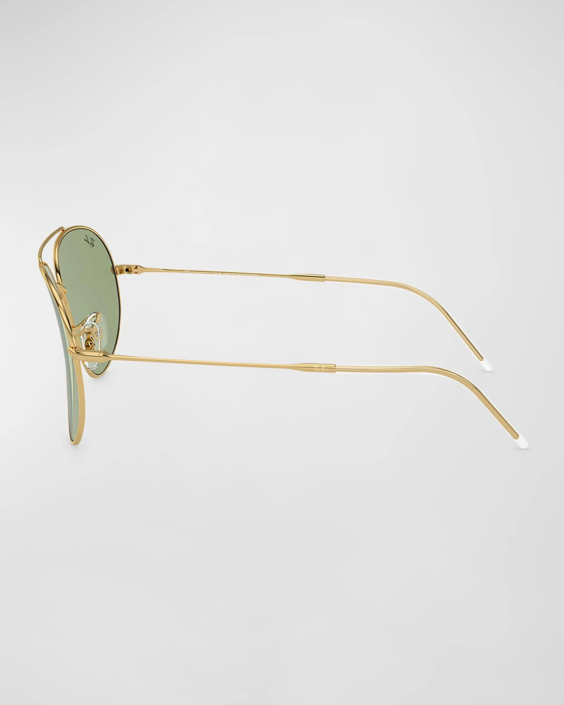 Men's RBR0101S Double-Bridge Metal Aviator Sunglasses, 59mm