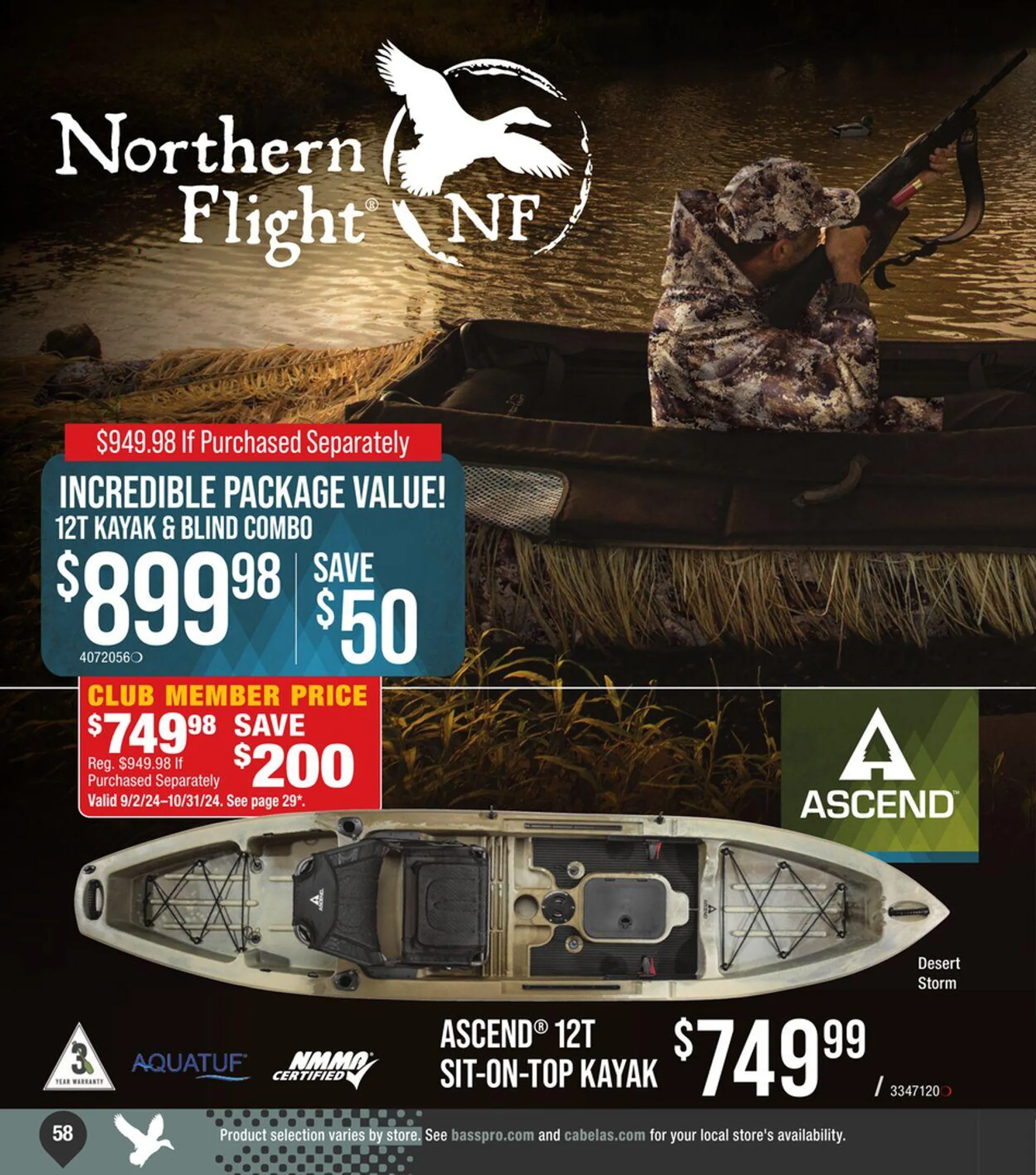 Weekly ad Bass Pro Current weekly ad from October 9 to October 23 2024 - Page 58