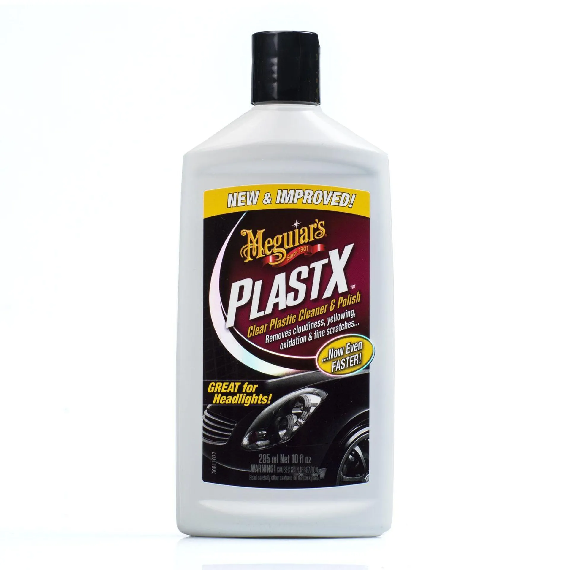 Meguiar's PlastX Clear Plastic Cleaner and Polish Liquid 10oz