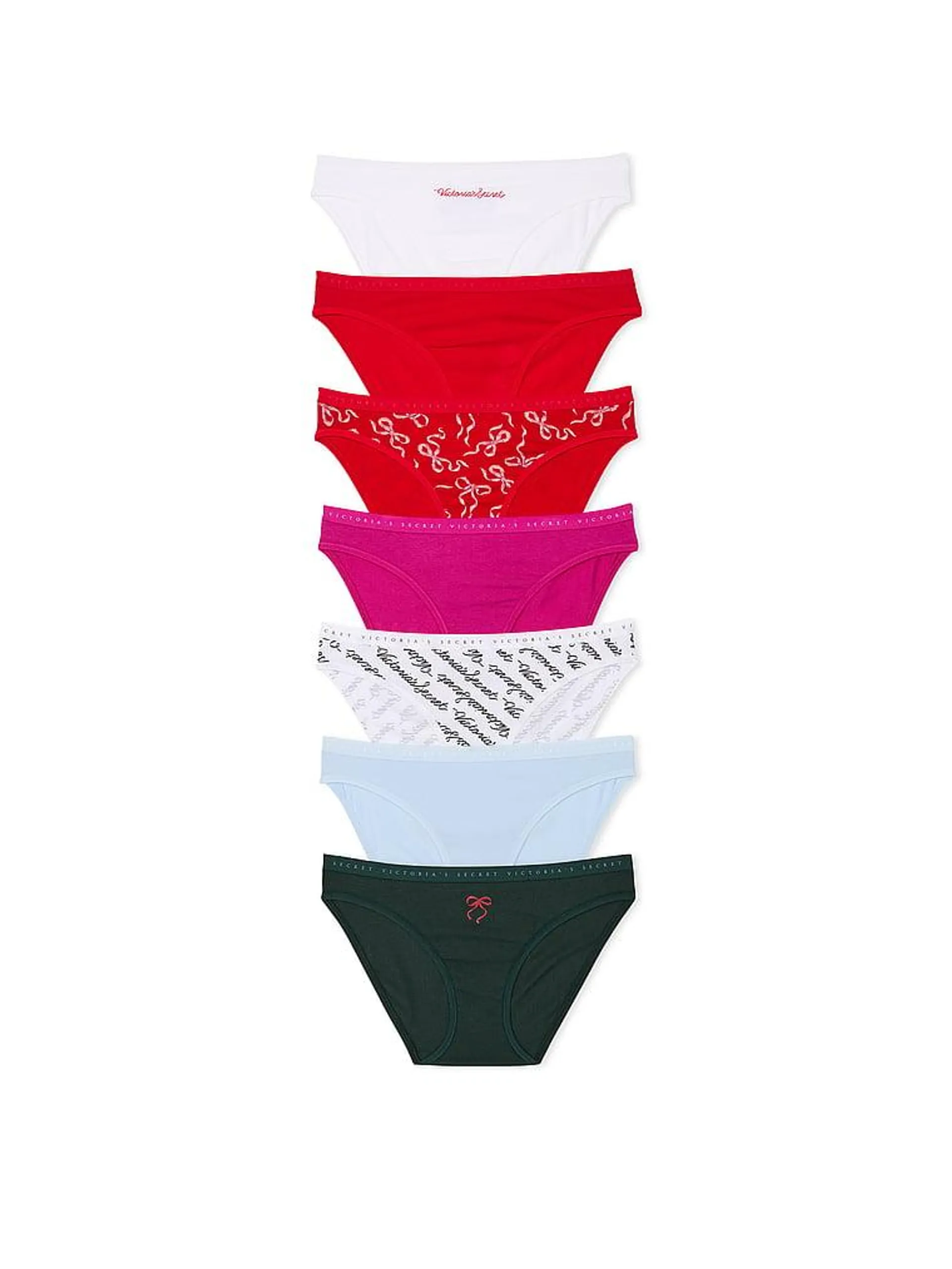 7-Pack Stretch Cotton Bikini Panties