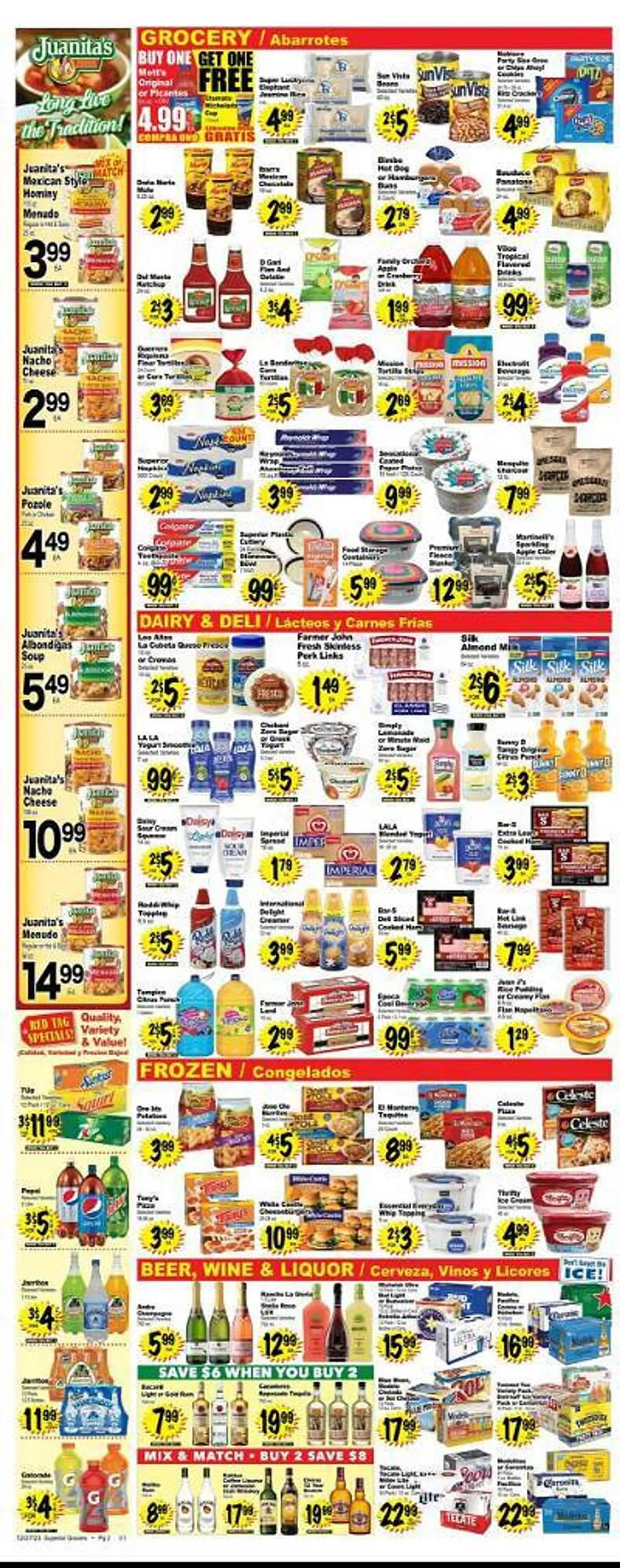Weekly ad Numero Uno Weekly Ad from December 27 to January 2 2024 - Page 2