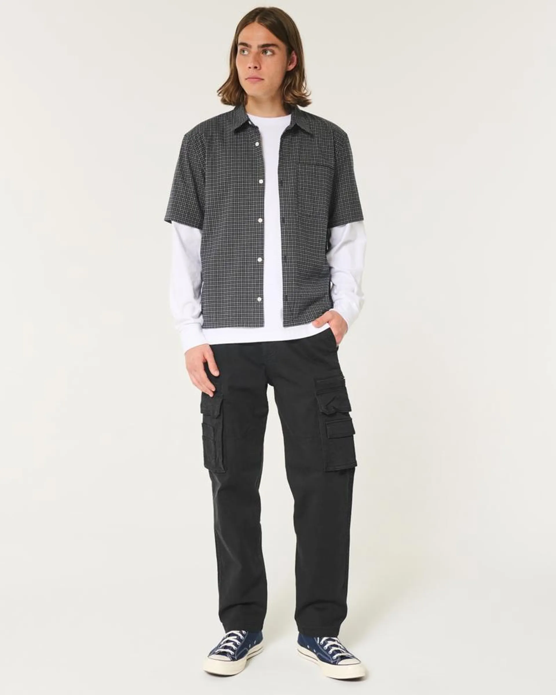 Loose Heavyweight Cargo Pants