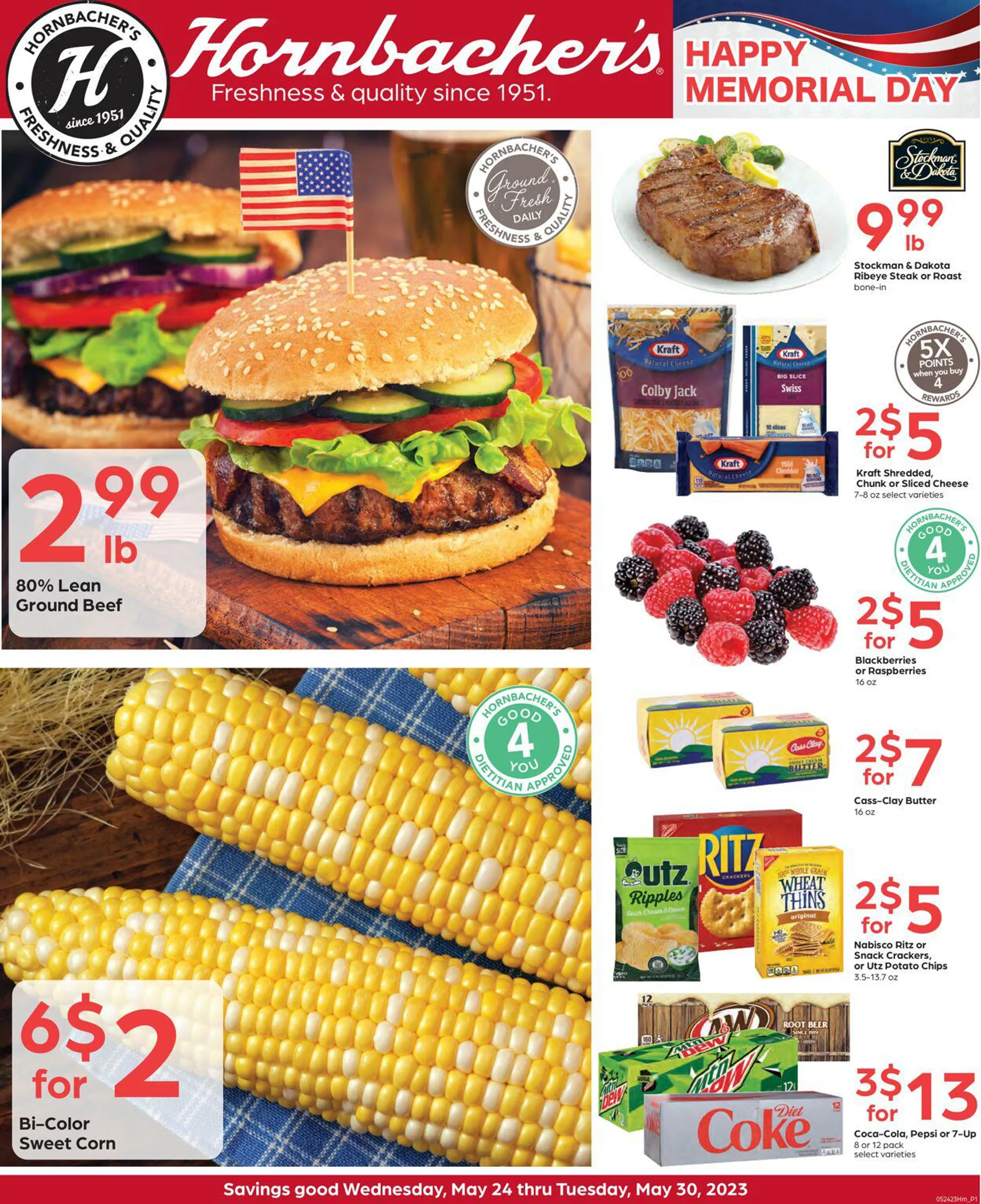 Hornbachers Current weekly ad - 1
