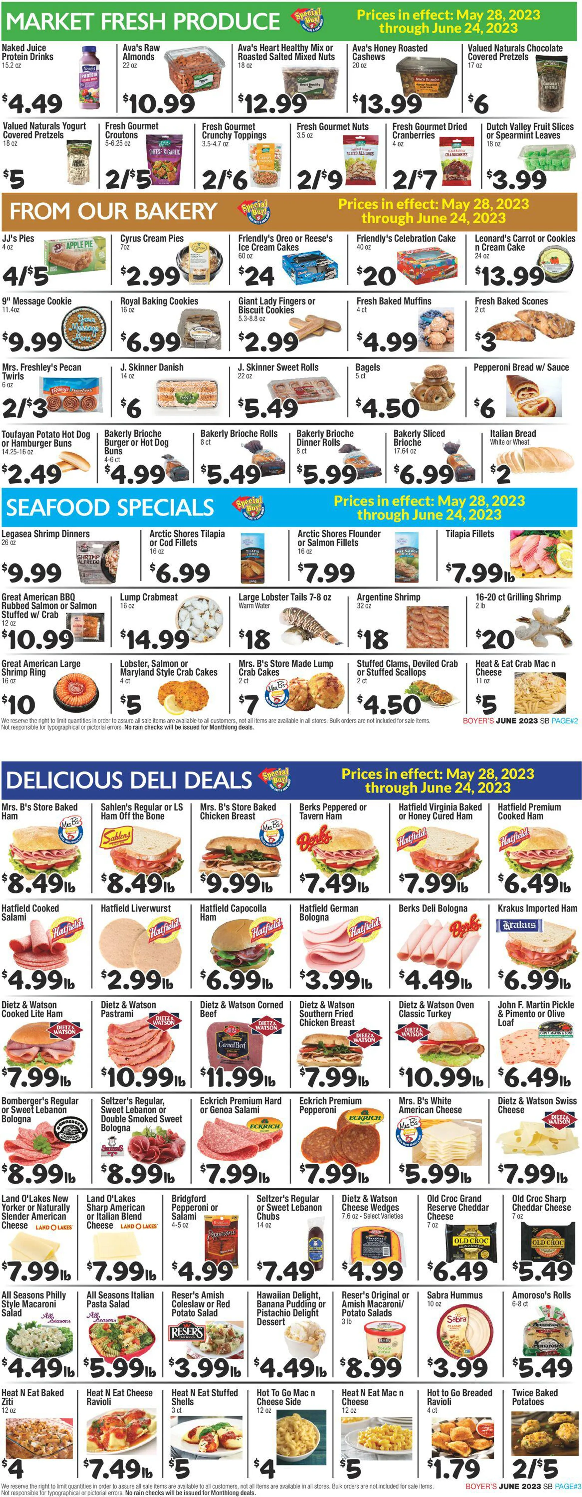 Boyers Food Markets Current weekly ad - 2