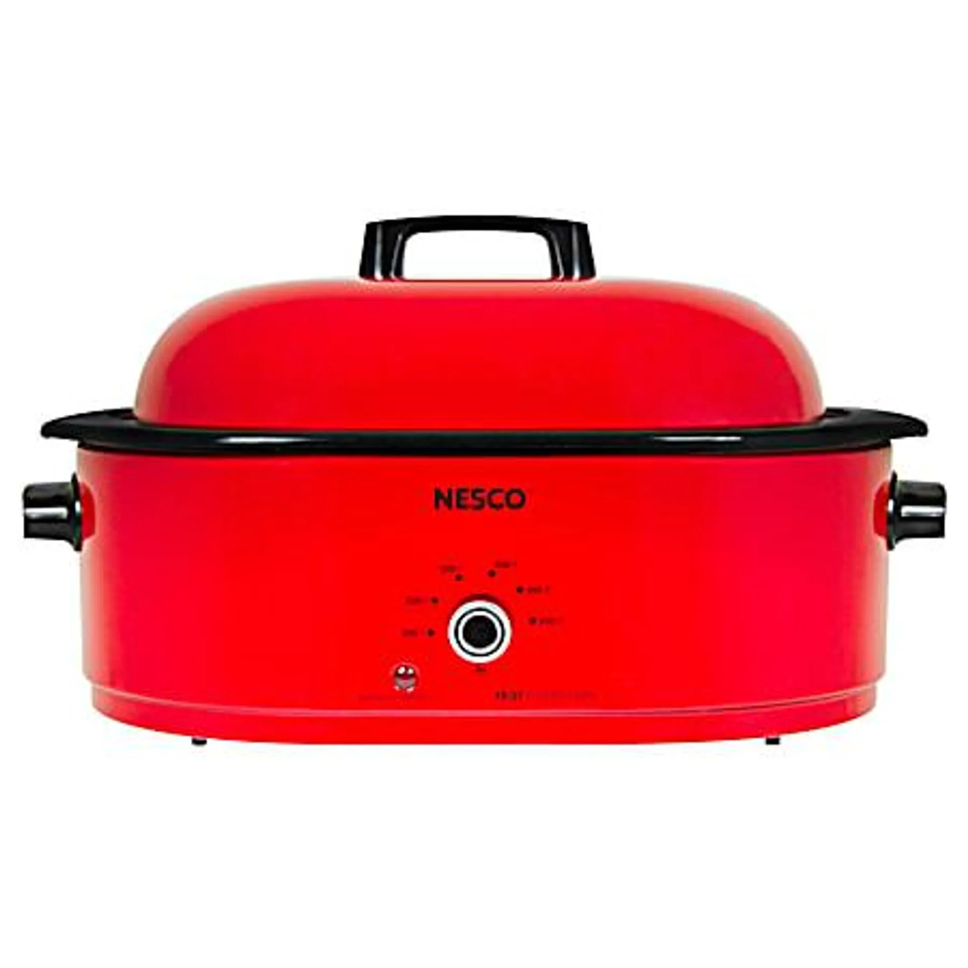 Nesco 18 qt Red Porcelain Roaster Oven