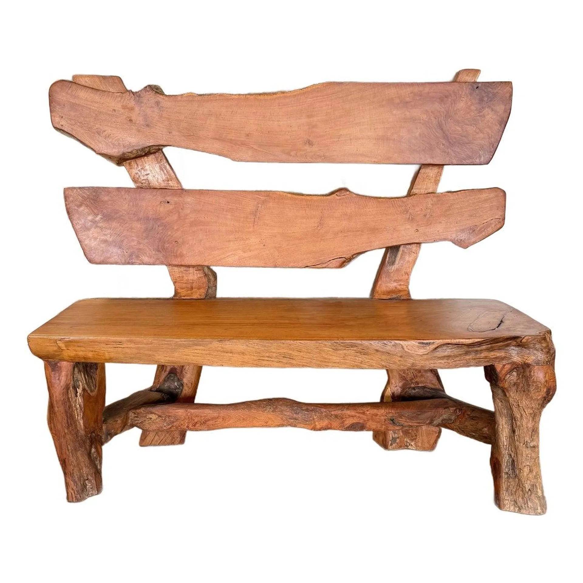 Solid Teak Wood Bench