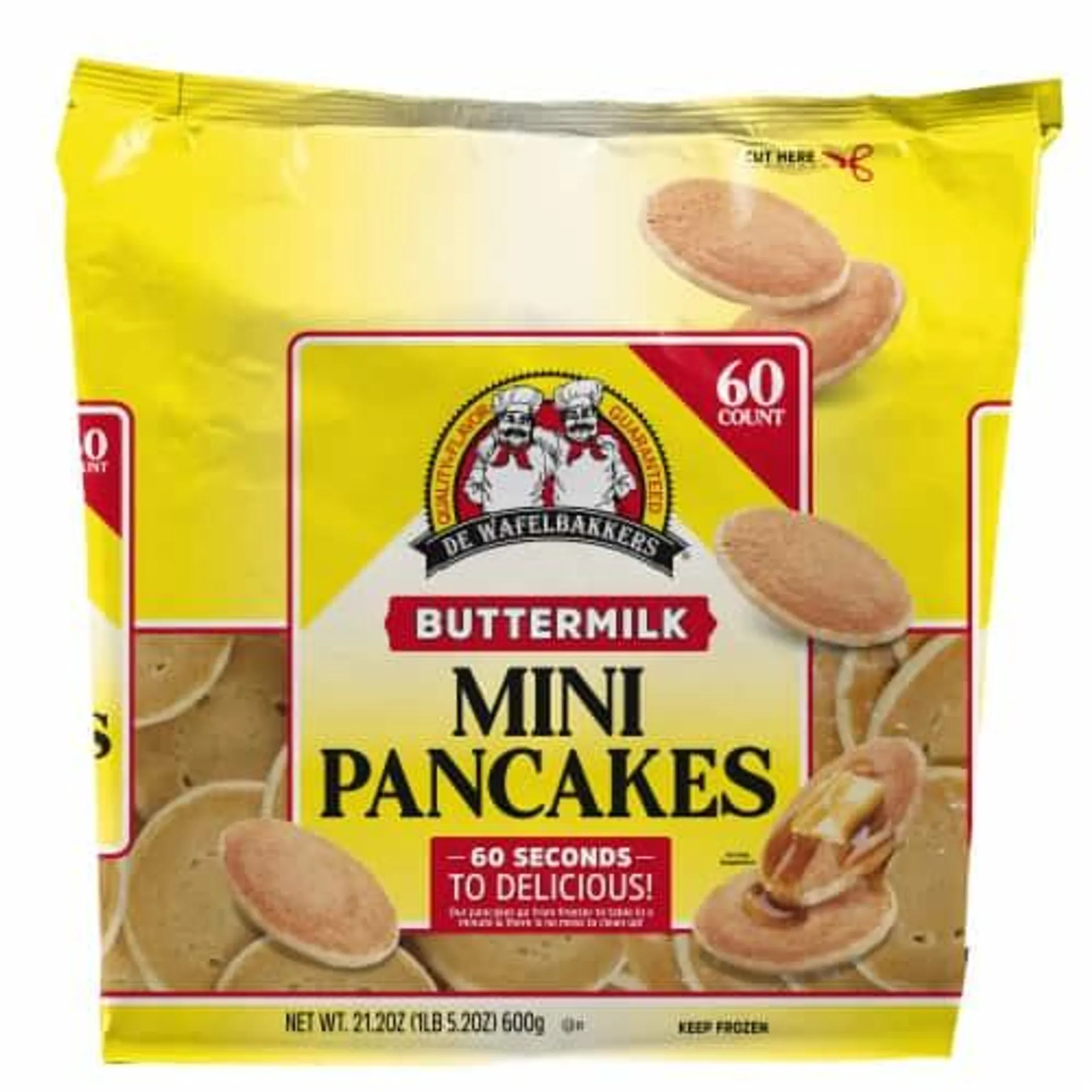 De Wafelbakkers Buttermilk Mini Pancakes