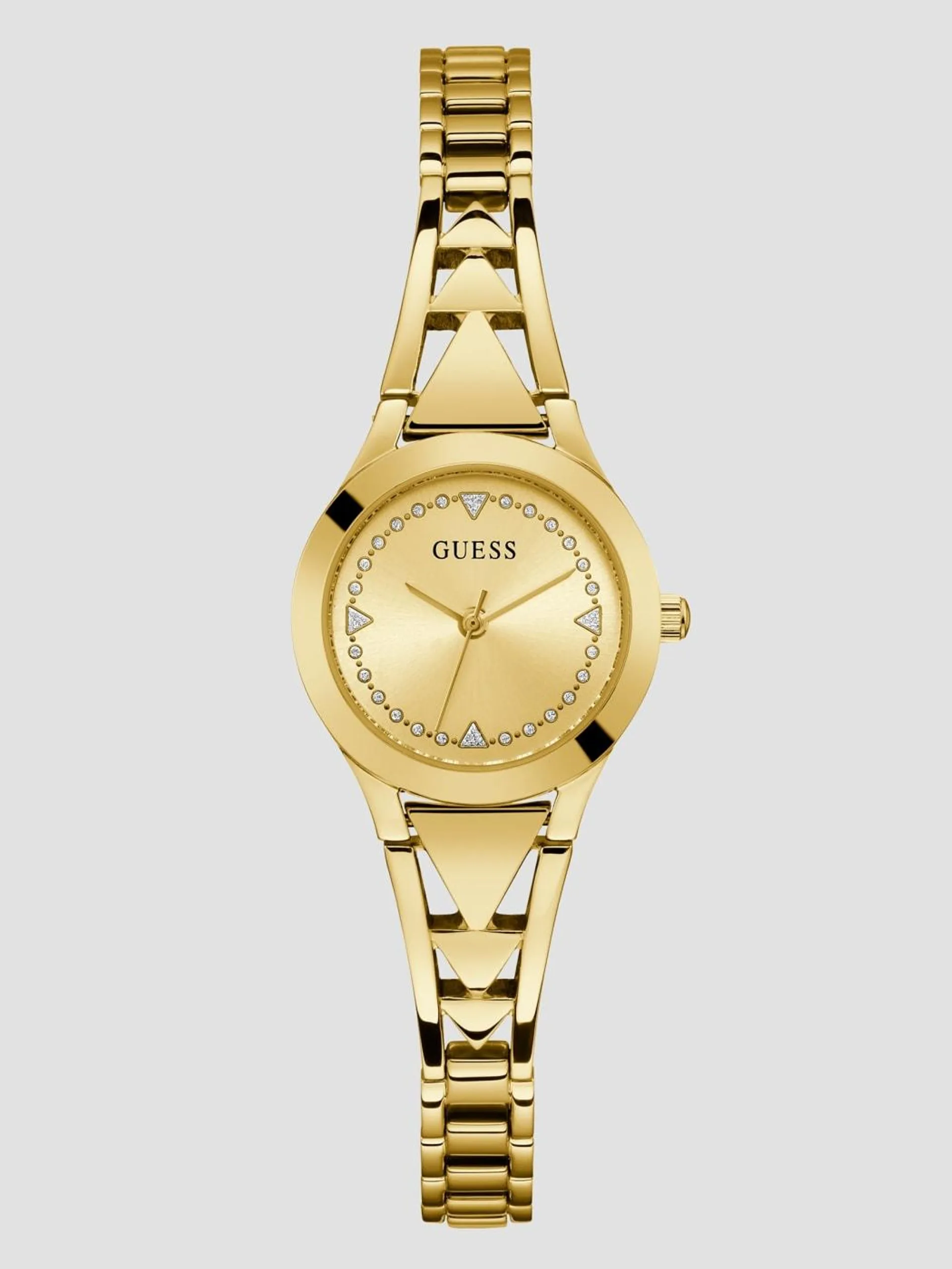 Gold-Tone Analog Watch