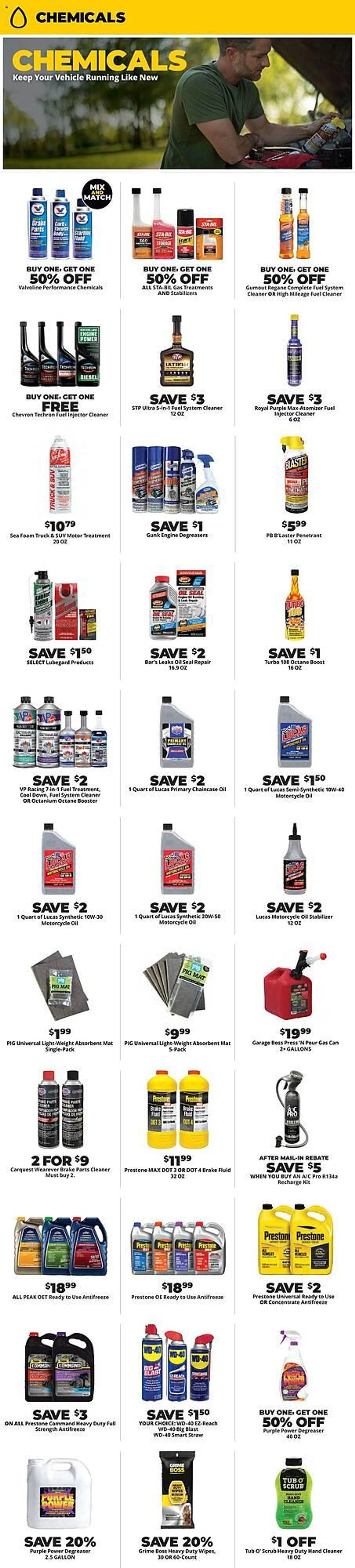 Weekly ad Advance Auto Parts Weekly Ad from August 15 to October 9 2024 - Page 3