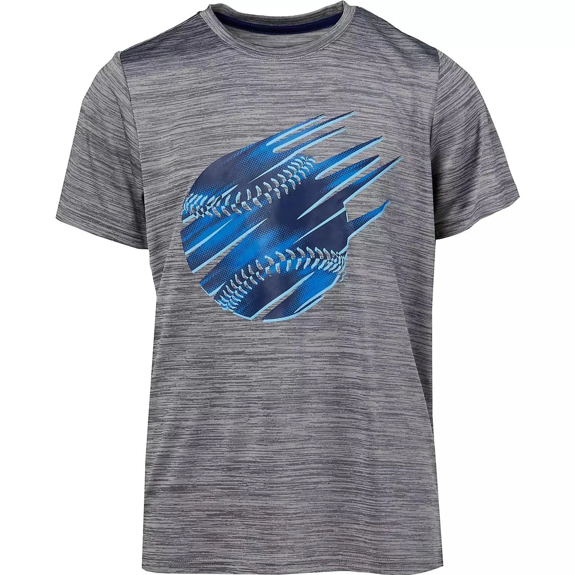 BCG Boys' Turbo Baseball Glitch Cotton T-shirt